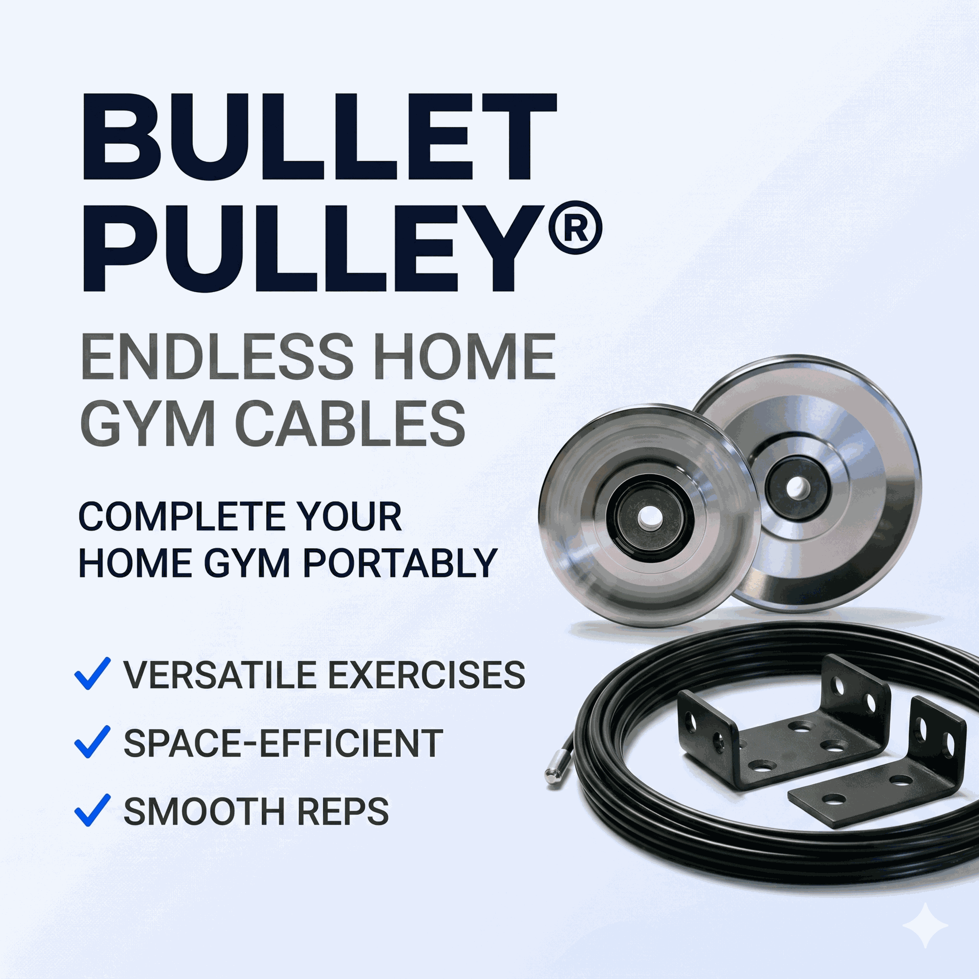 Body-Solid GAP6 Aluminum Pulley Set Upgrade
