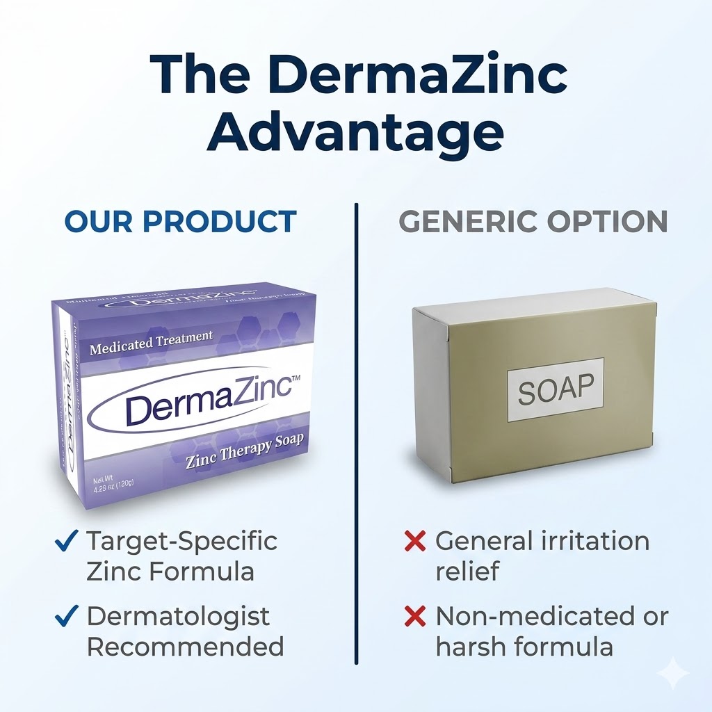 DermaZinc Zinc Therapy Soap Bar - 4.25 oz