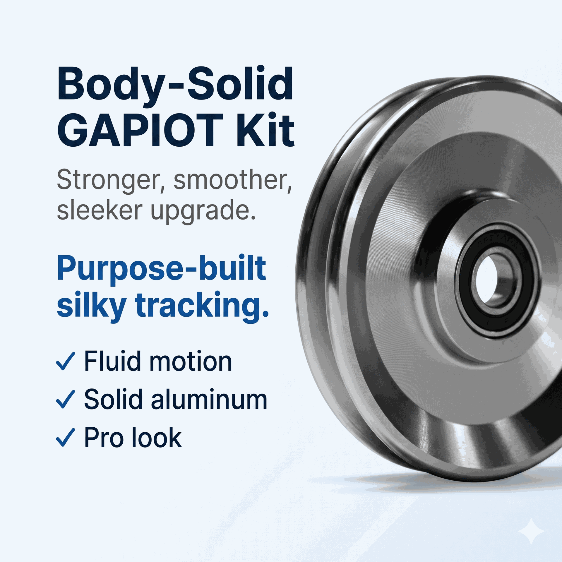 Body-Solid GAPIOT Aluminum Pulley Set Upgrade