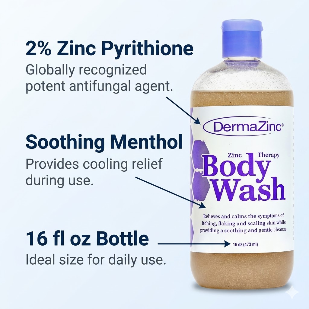 Dermazinc Body Wash - 16 Fl oz
