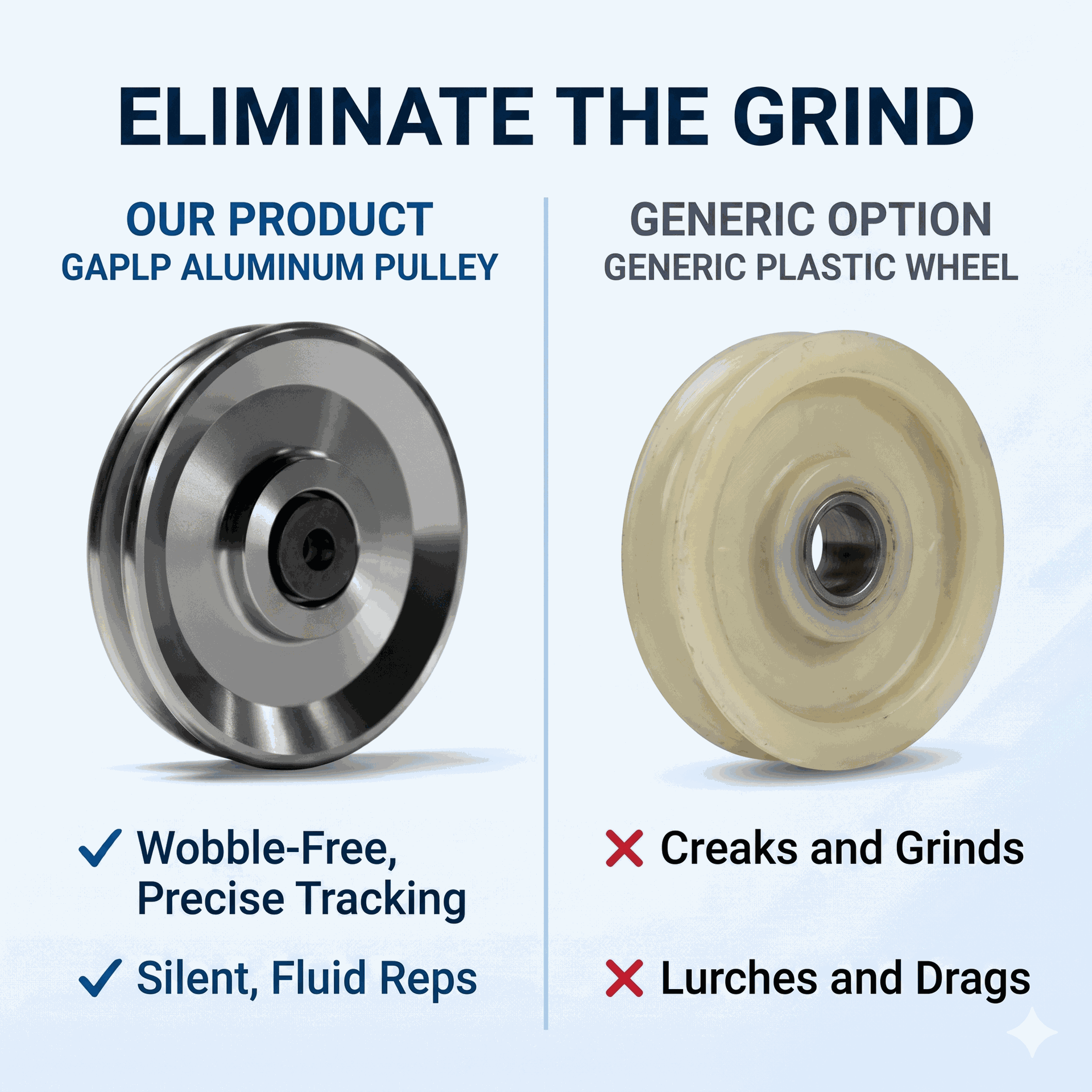 Body-Solid GAPLP Aluminum Pulley Set Upgrade