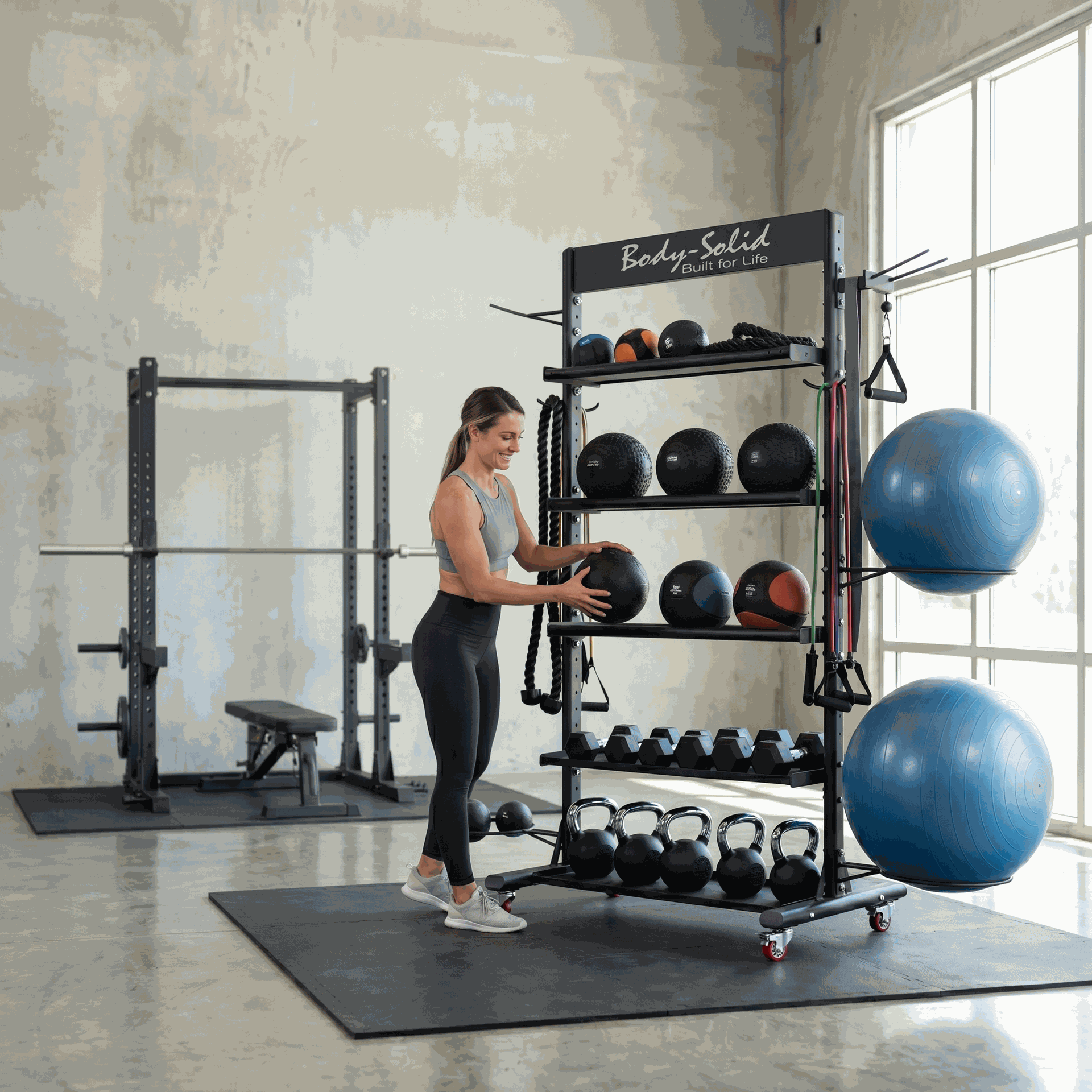 Body-Solid GAR250 Multi Storage Tower