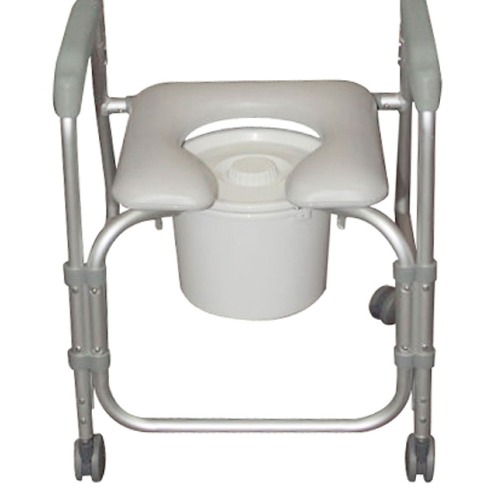 Drive Medical Lightweight Portable Shower Commode Chair with Casters – Comfort, Mobility, and Versatility for Everyday Use