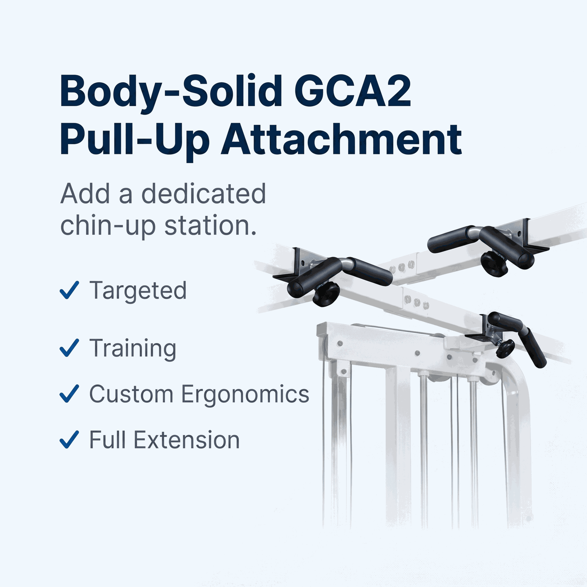 Body-Solid GCA2 Functional Trainer Lat Pull-Up Attachment