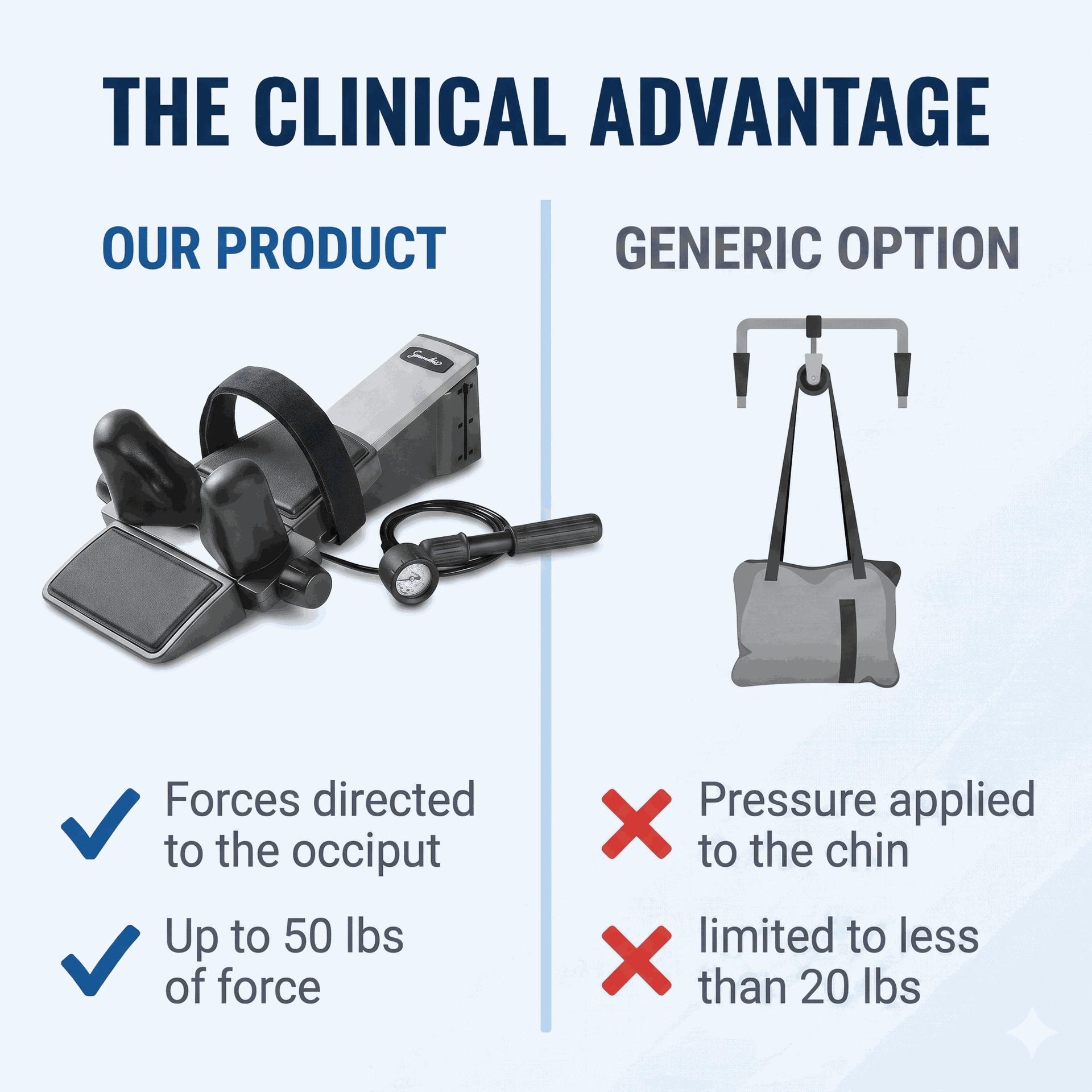 Saunders Cervical Traction Device with Deluxe Case (E0849)