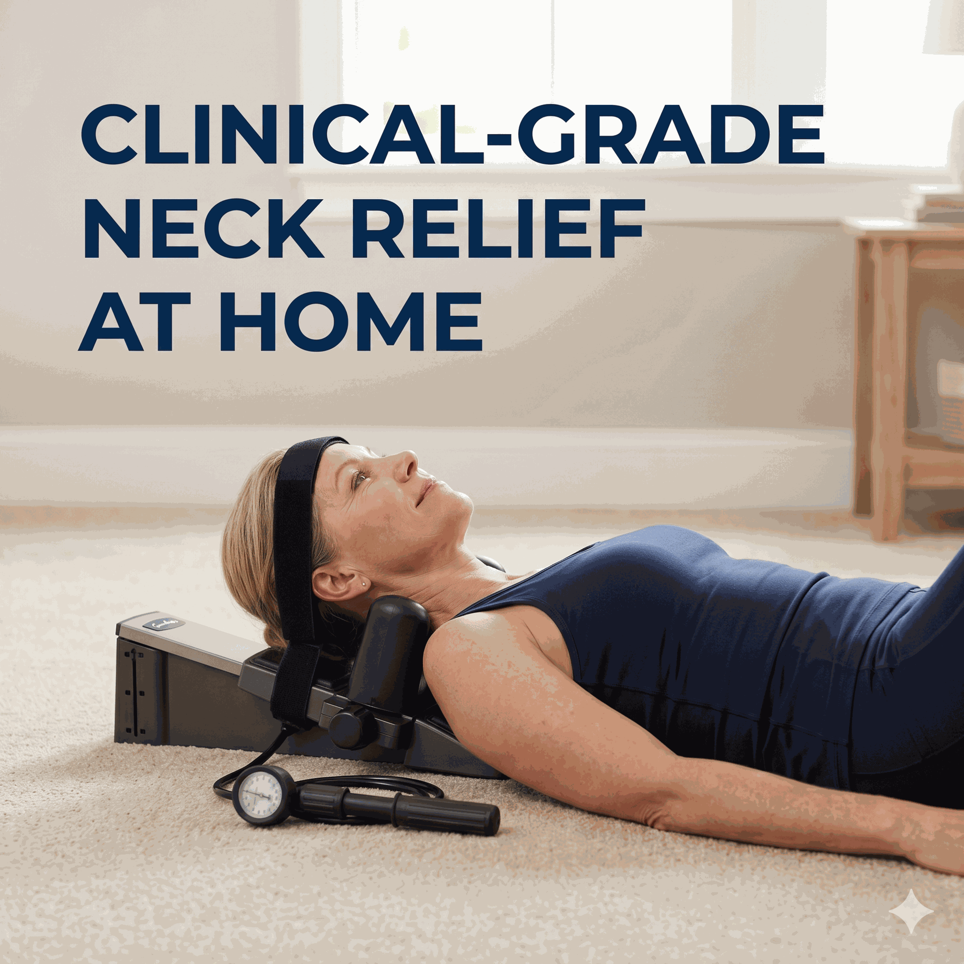 Saunders Cervical Traction Device with Deluxe Case (E0849)