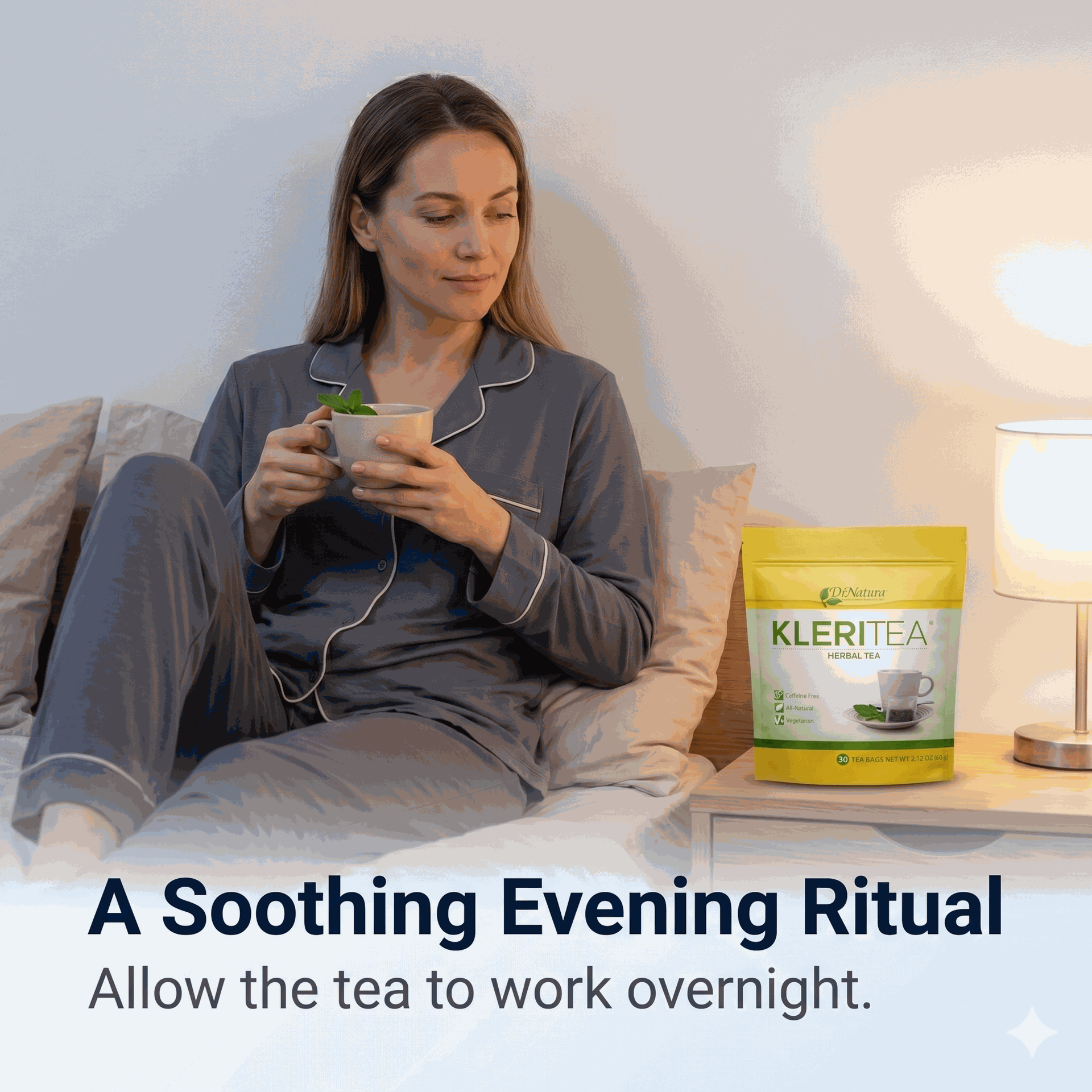 DrNatura KleriTea - Herbal Tea 30 Day Supply - 2PACK