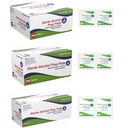  Dynarex Alcohol Prep Pad 200 per Box Medium