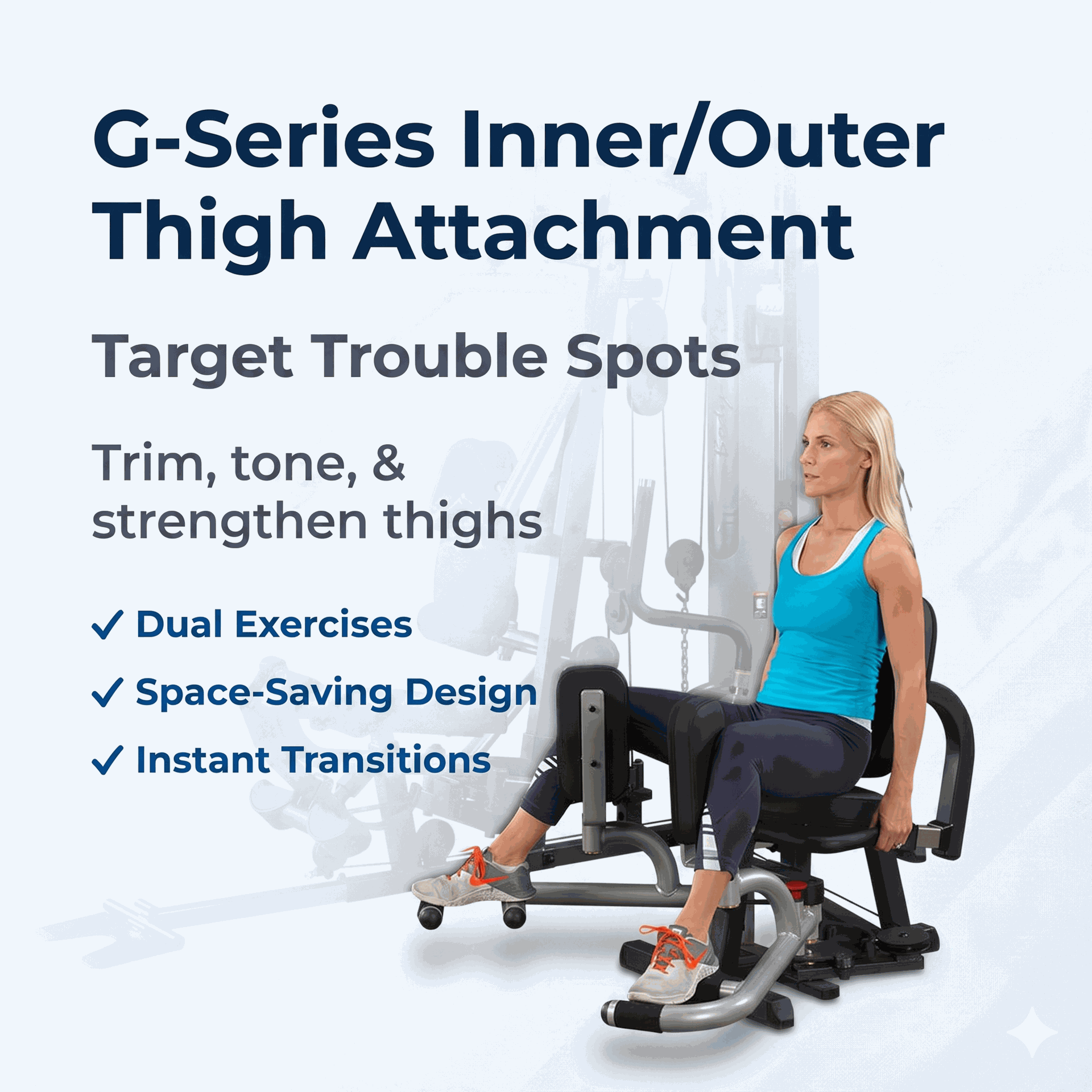 Body-Solid Inner Outer Thigh Attachement for G9S