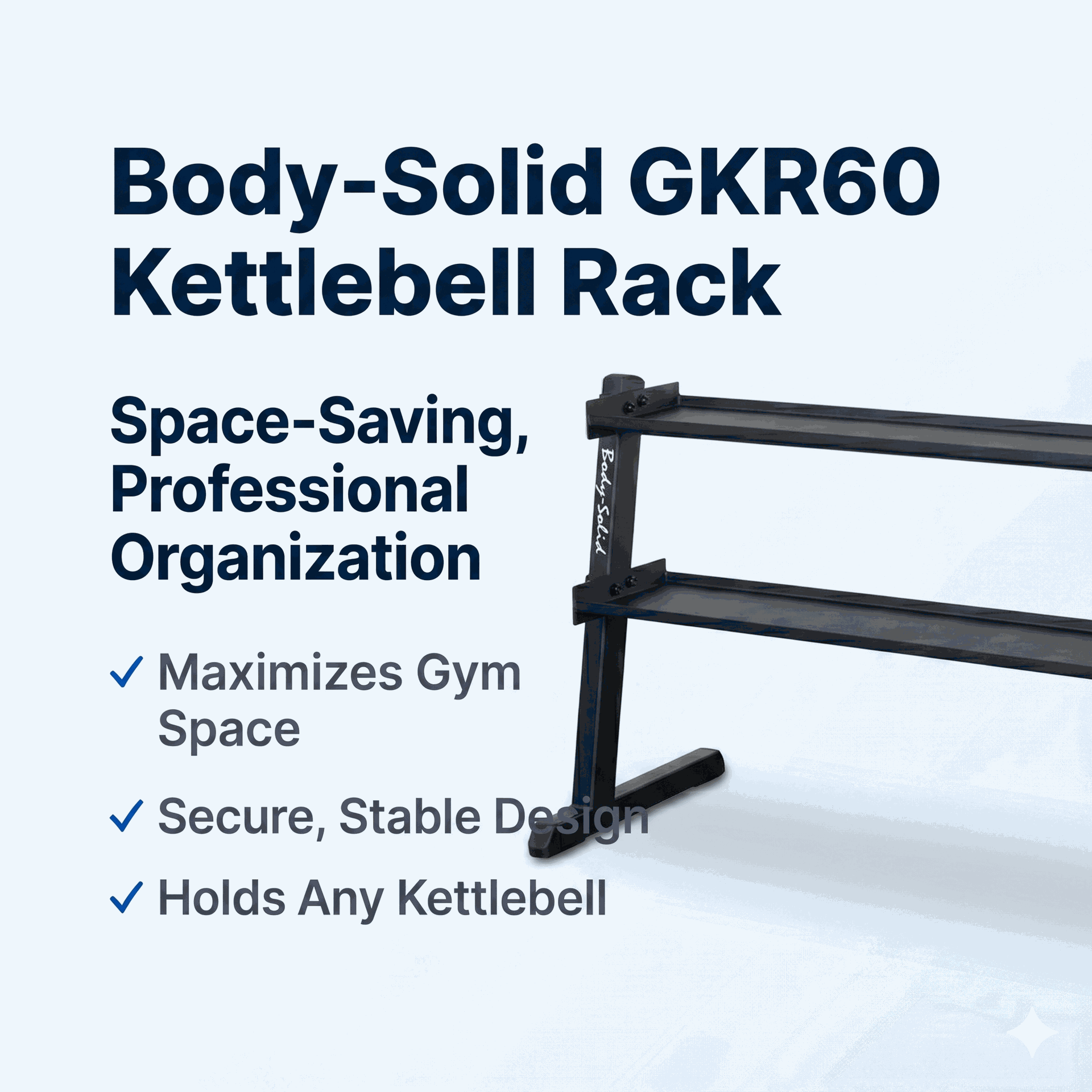 Body-Solid Kettlebell Rack