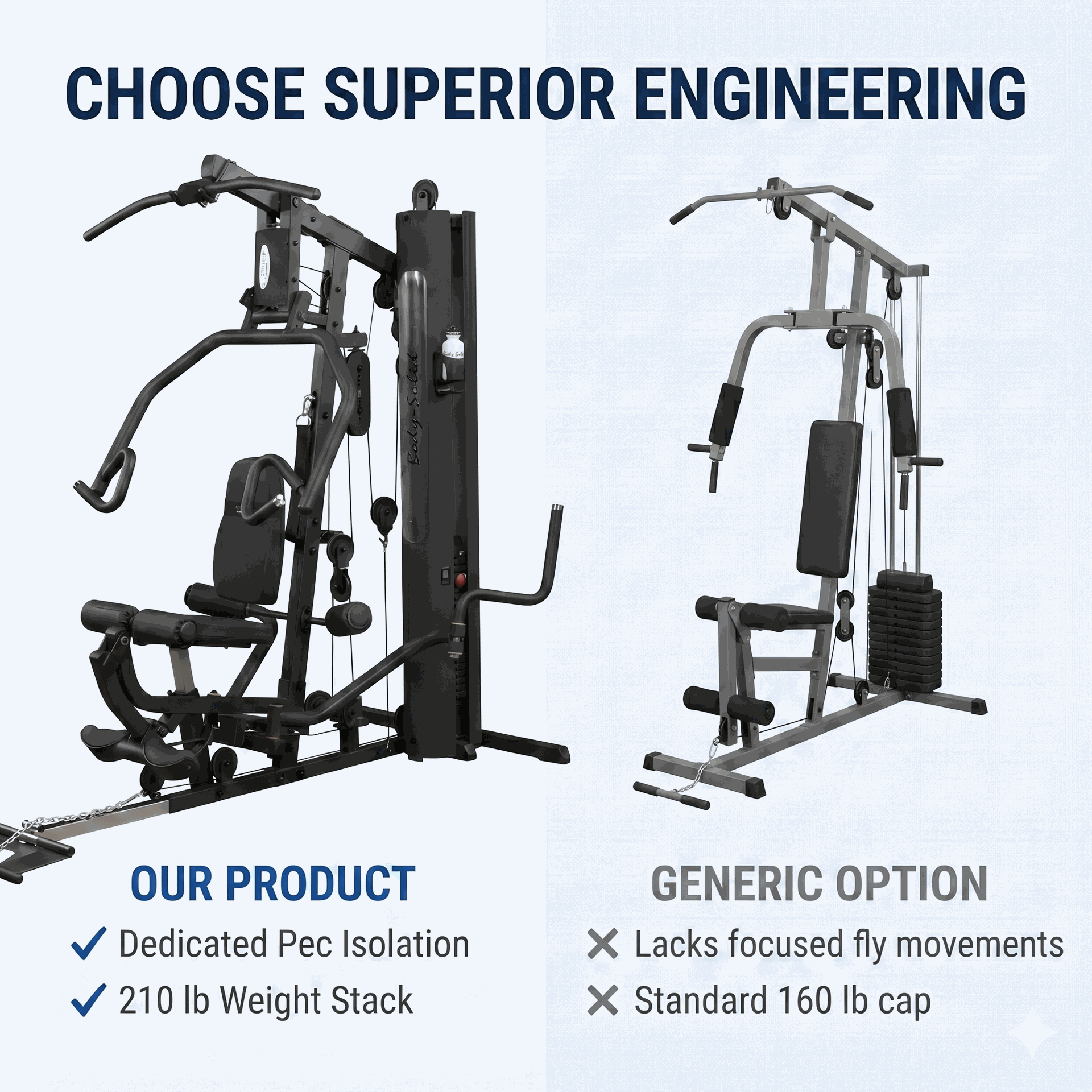 Body Solid - G5B Selectorized Home Gym