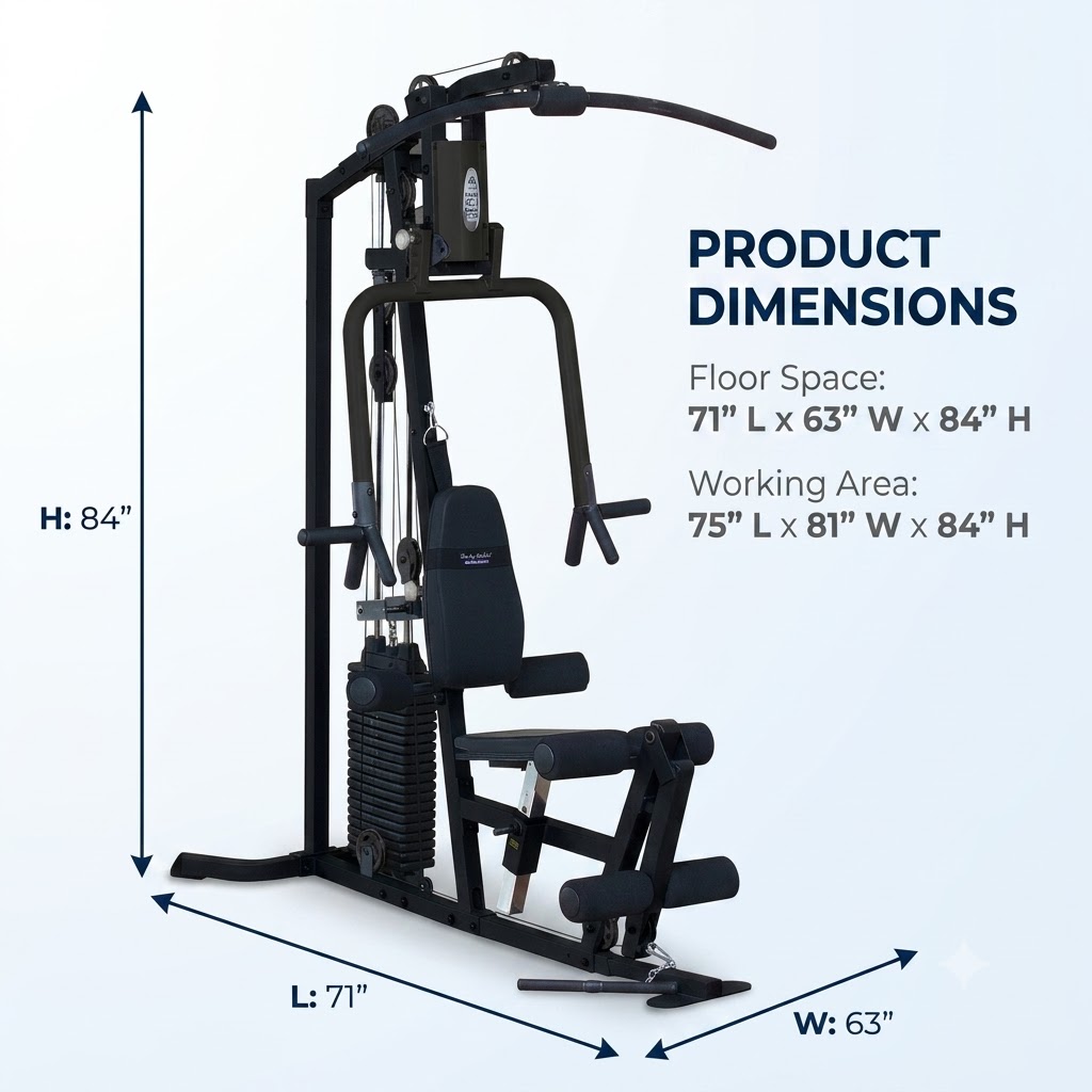 Body Solid - G5B Selectorized Home Gym