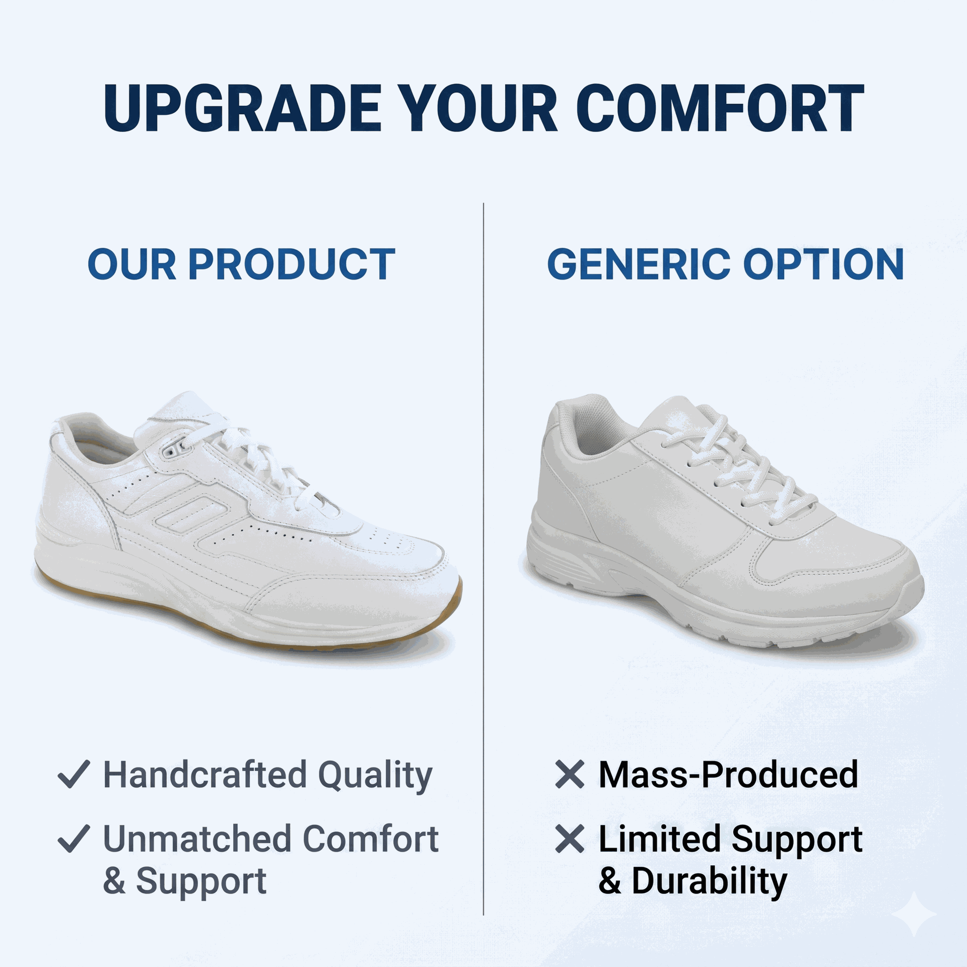 SAS Mens Journey II Lace Up Sneaker Footwear-Chalk