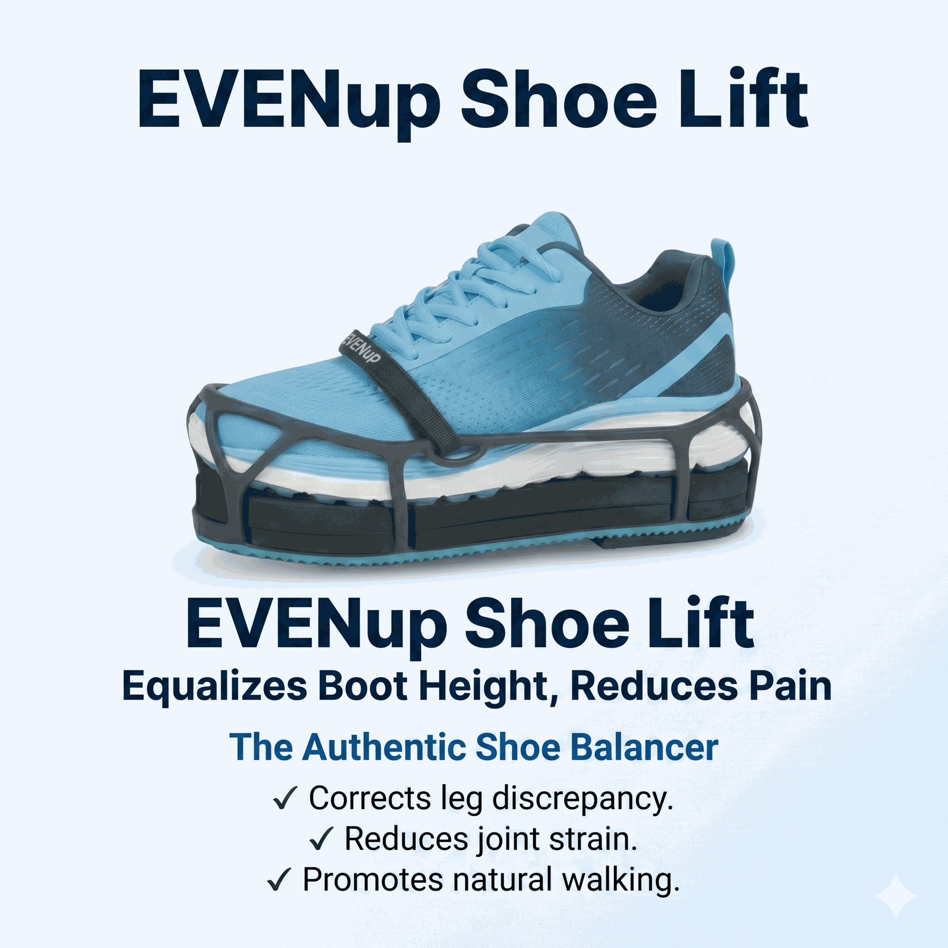 EVENup Shoe Balancer-Leveler 2.0