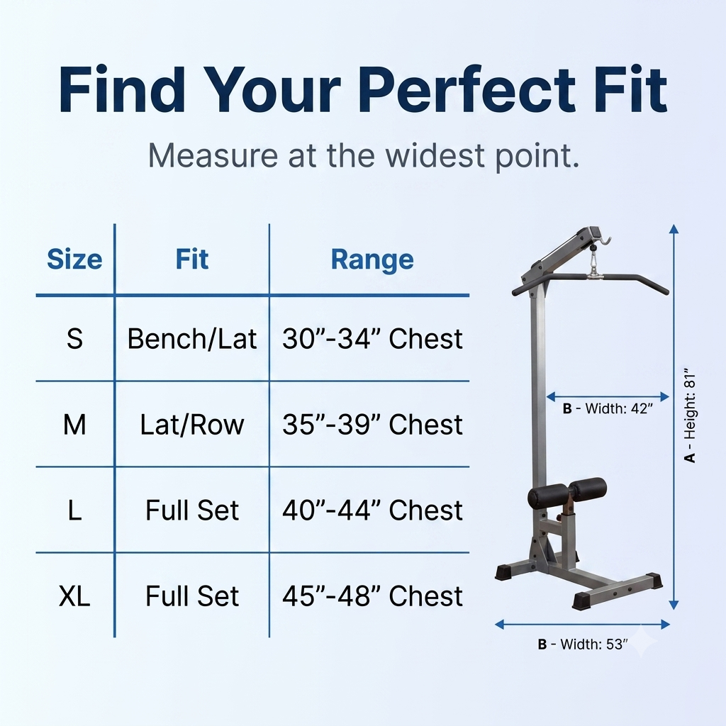Body-Solid Lat Attachment for GPR400