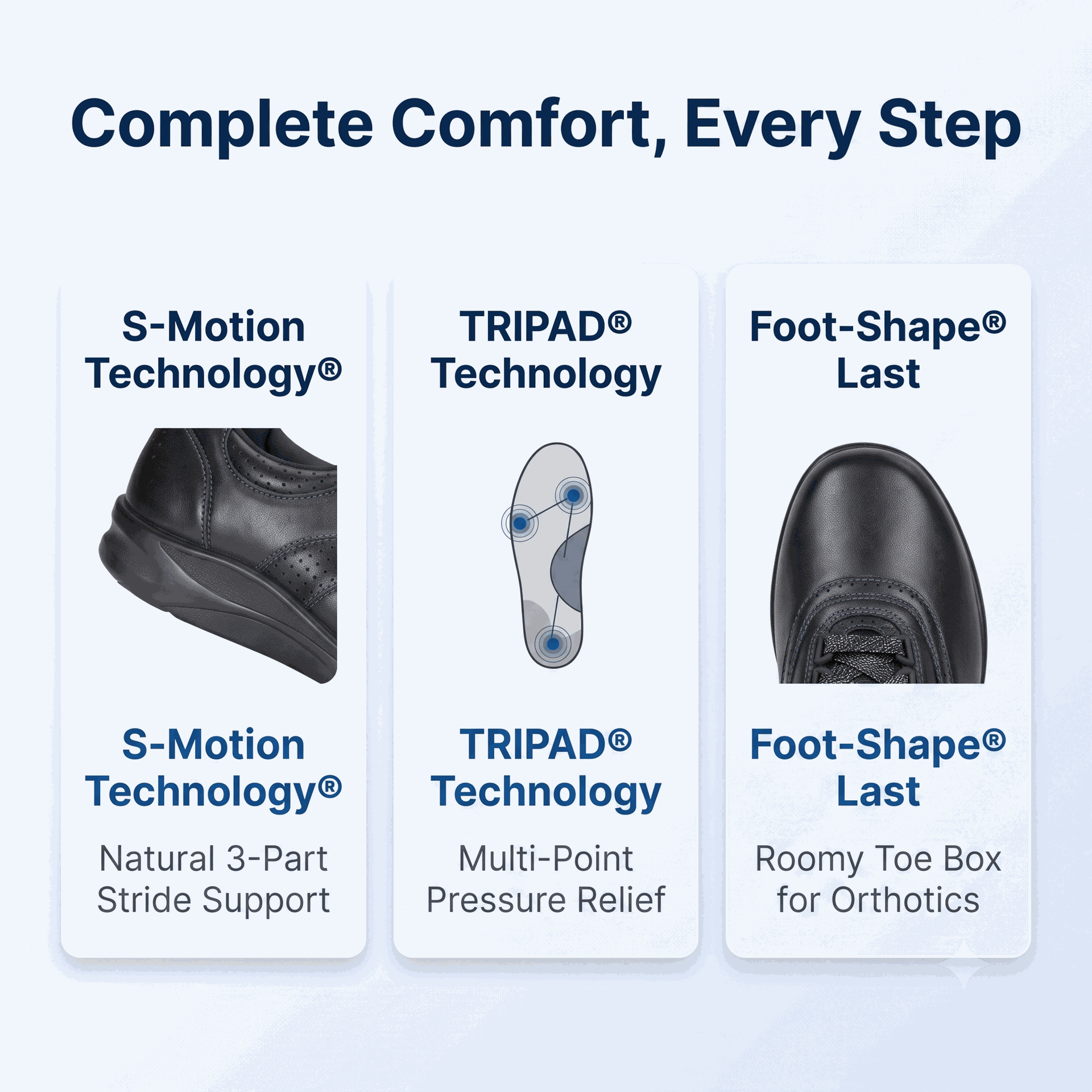 SAS Womens Walk Easy Walking Footwear