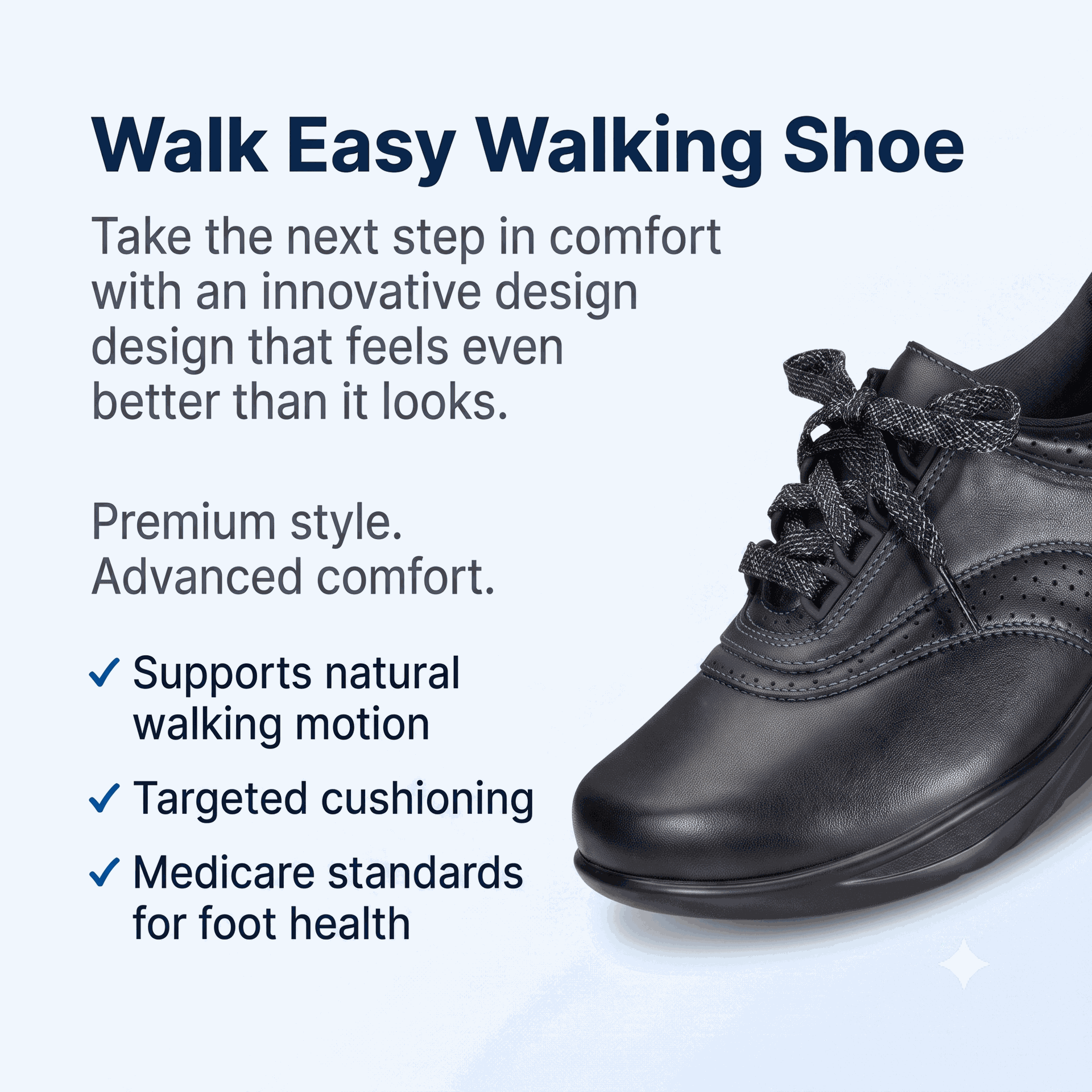 SAS Womens Walk Easy Walking Footwear