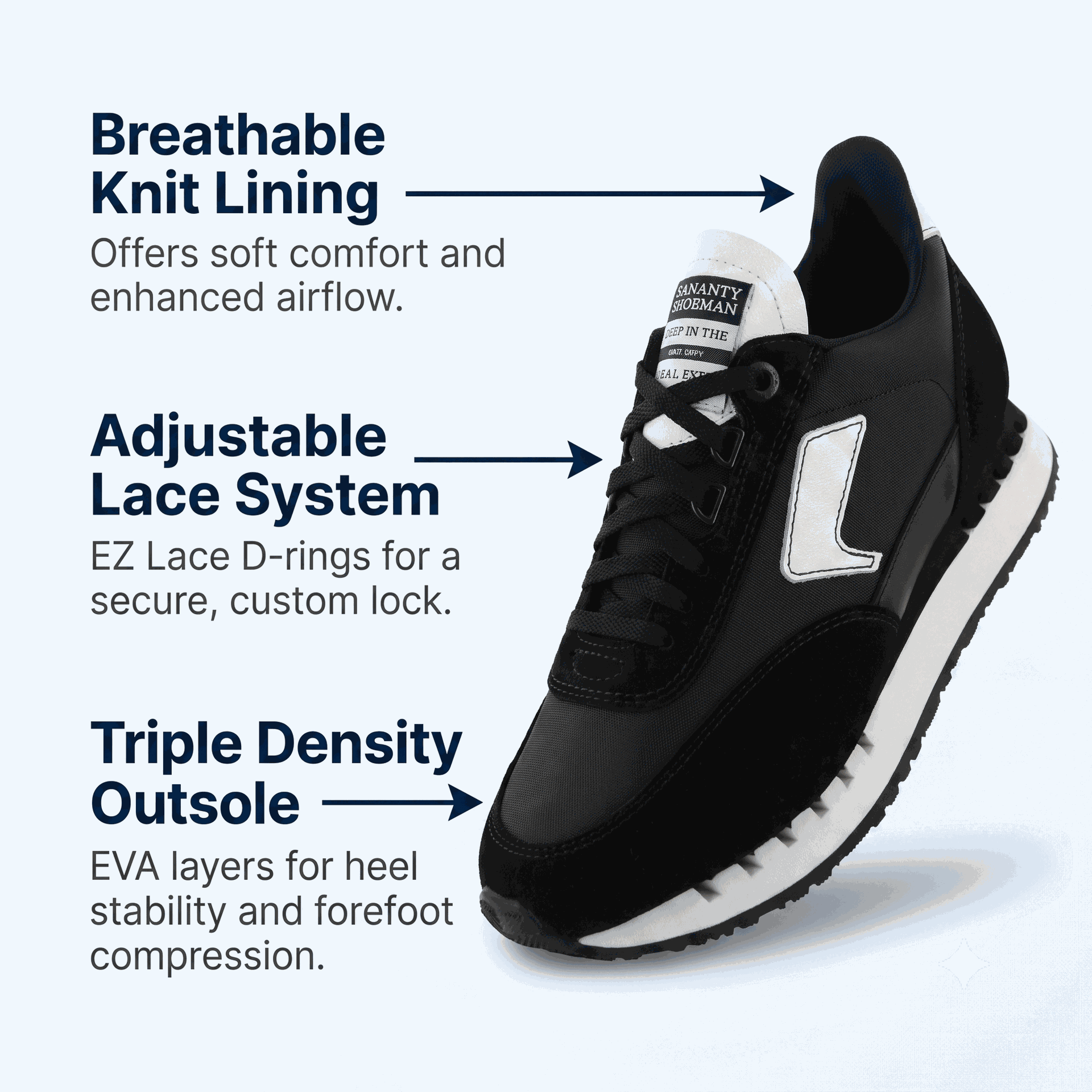SAS Women's 7eventy6ix-X Lace Up Sneaker - Comfortable