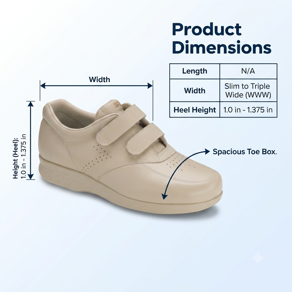 SAS Mens VTO Walking Footwear-Black
