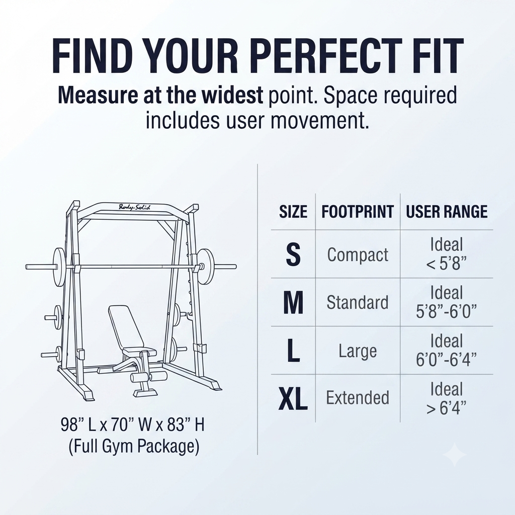 Body Solid Series 7 Smith Machine - BLACK