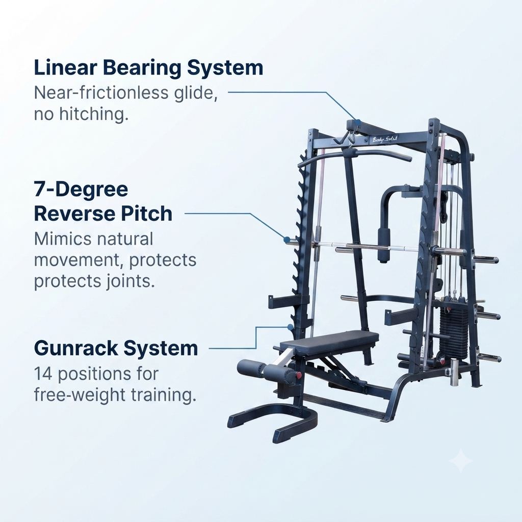 Body-Solid Series 7 Smith Gym Package