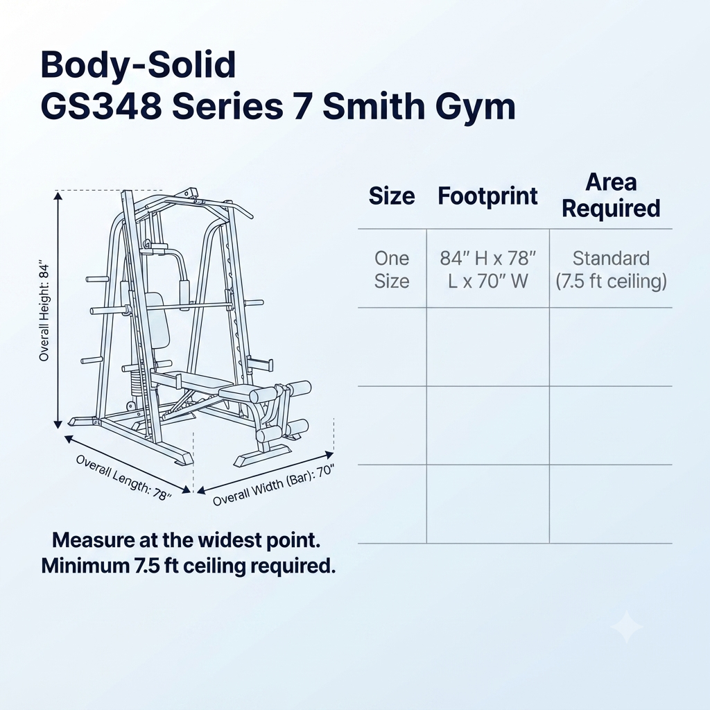 Body-Solid Series 7 Smith Gym Package