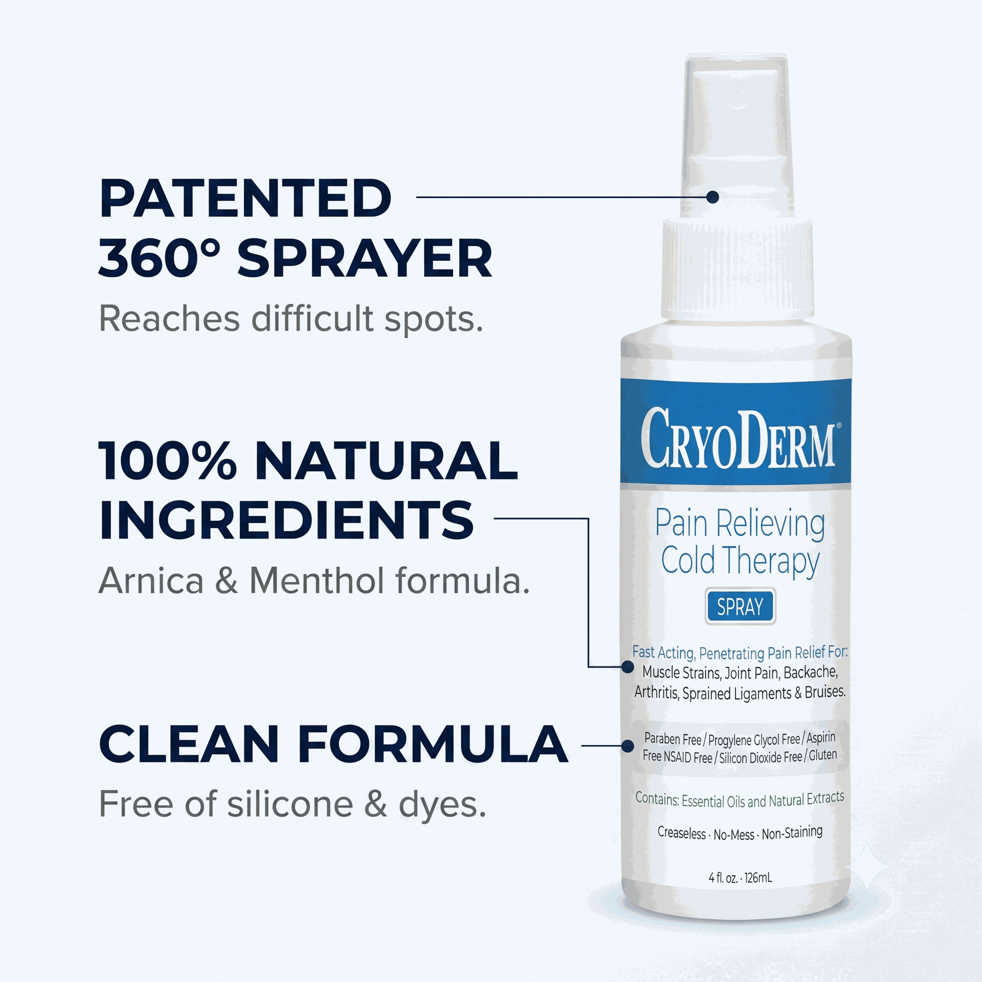 Cryoderm 4 oz spray - Medical Equipment