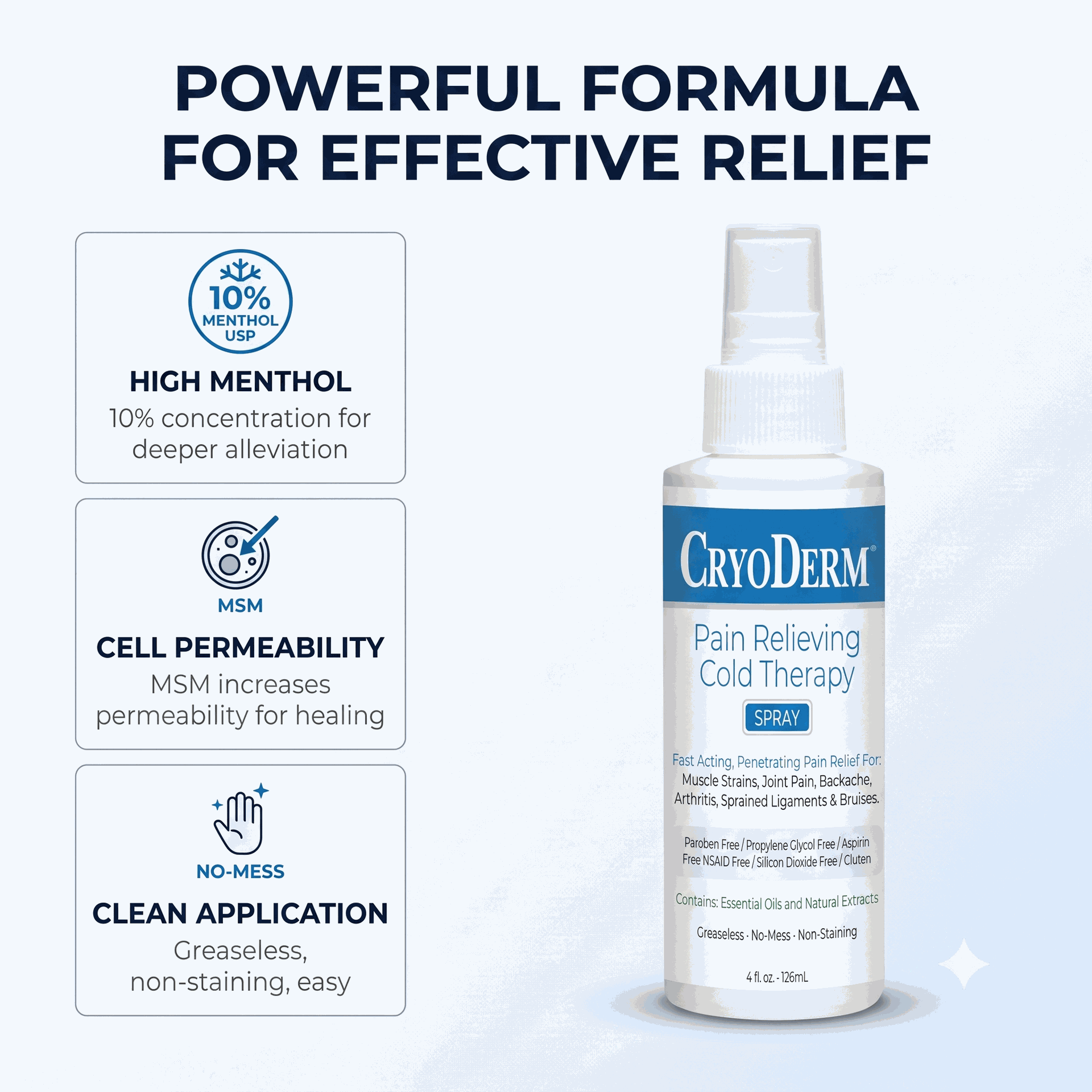 Cryoderm 4 oz spray - Medical Equipment