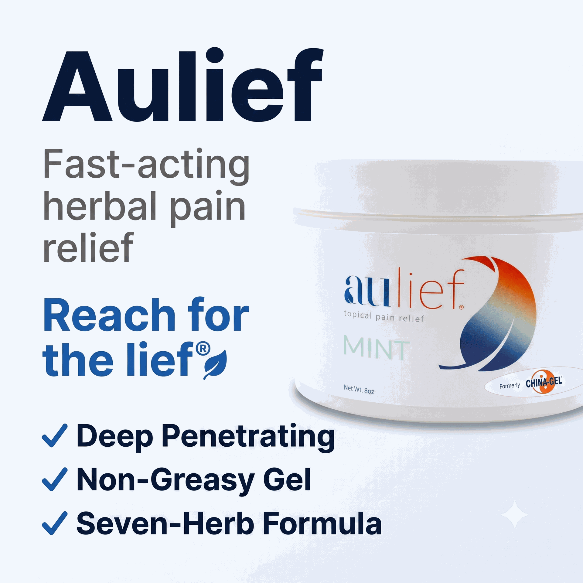 Aulief 8oz Jar Mint – Premium Glass Jar for Fresh Mint and Herb