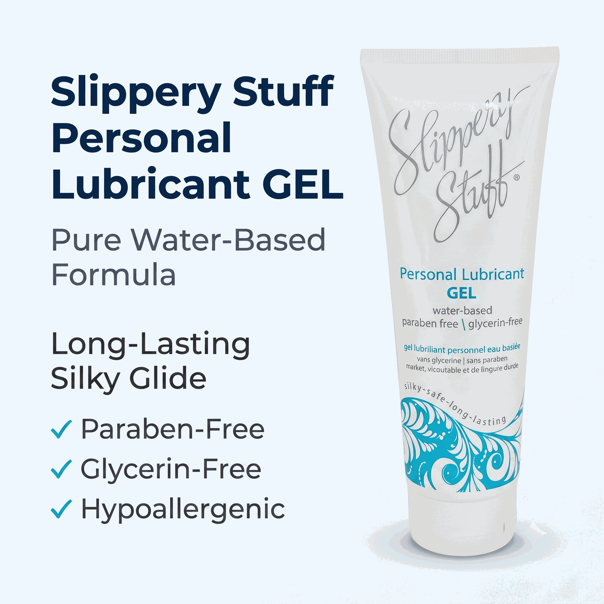 Slippery Stuff 8 oz Gel Tube - 2PACK