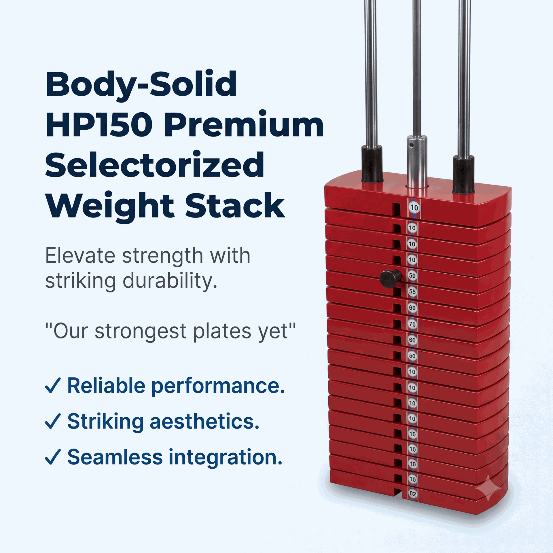 Body-Solid HP150 Premium Selectorized Weight Stack