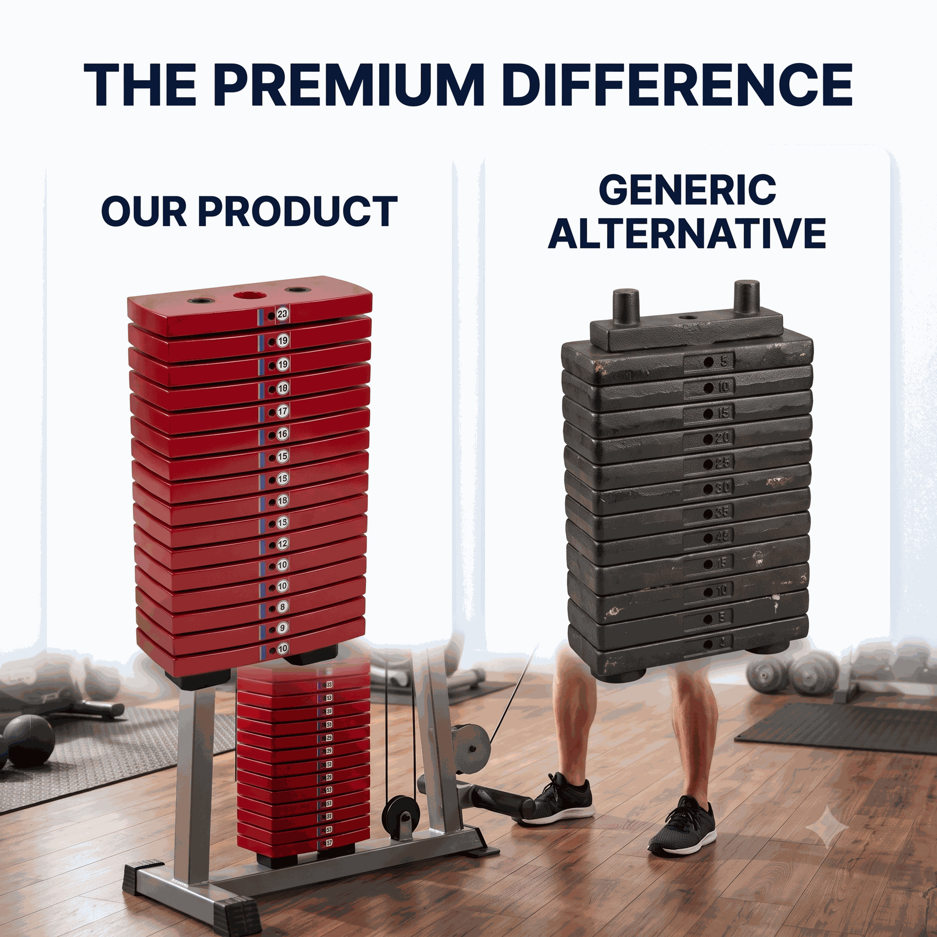 Body-Solid HP150 Premium Selectorized Weight Stack