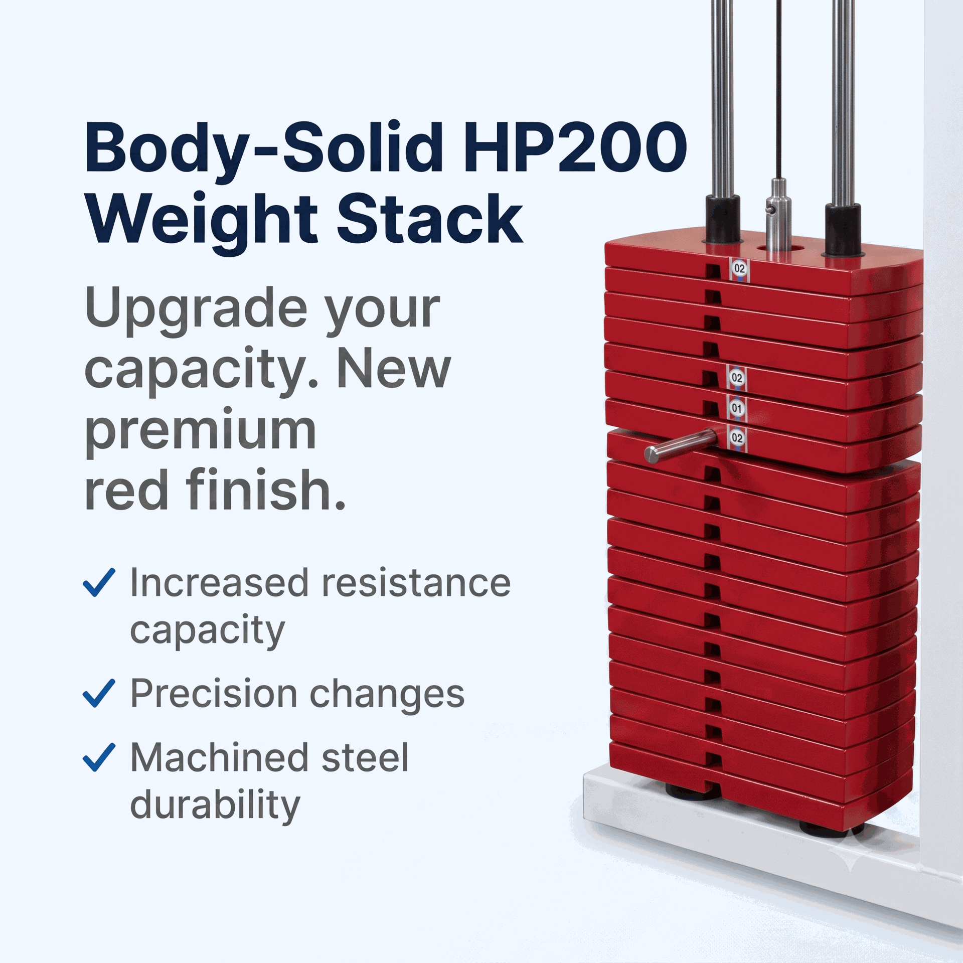 Body-Solid HP200 Premium Selectorized Weight Stack