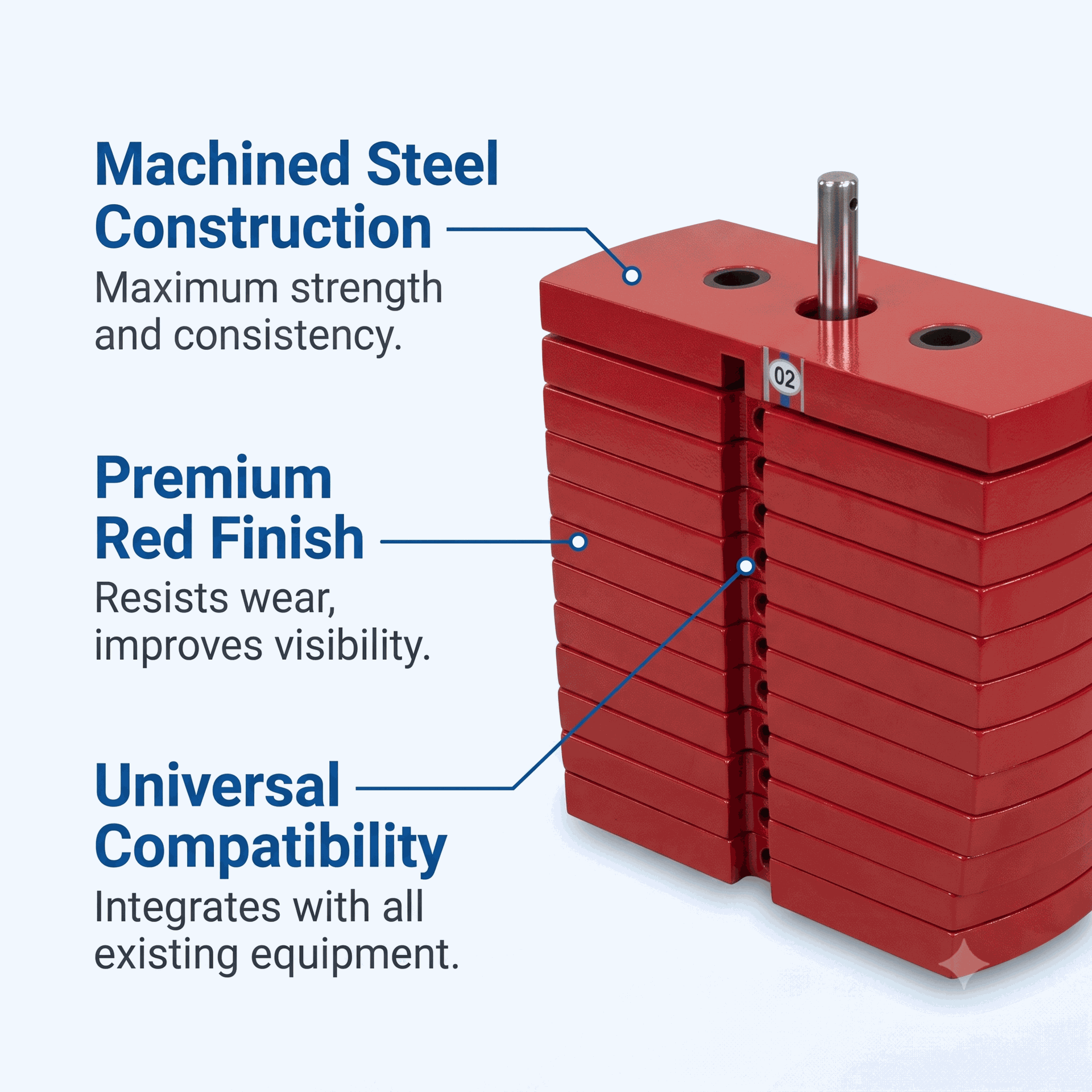 Body-Solid HP200 Premium Selectorized Weight Stack