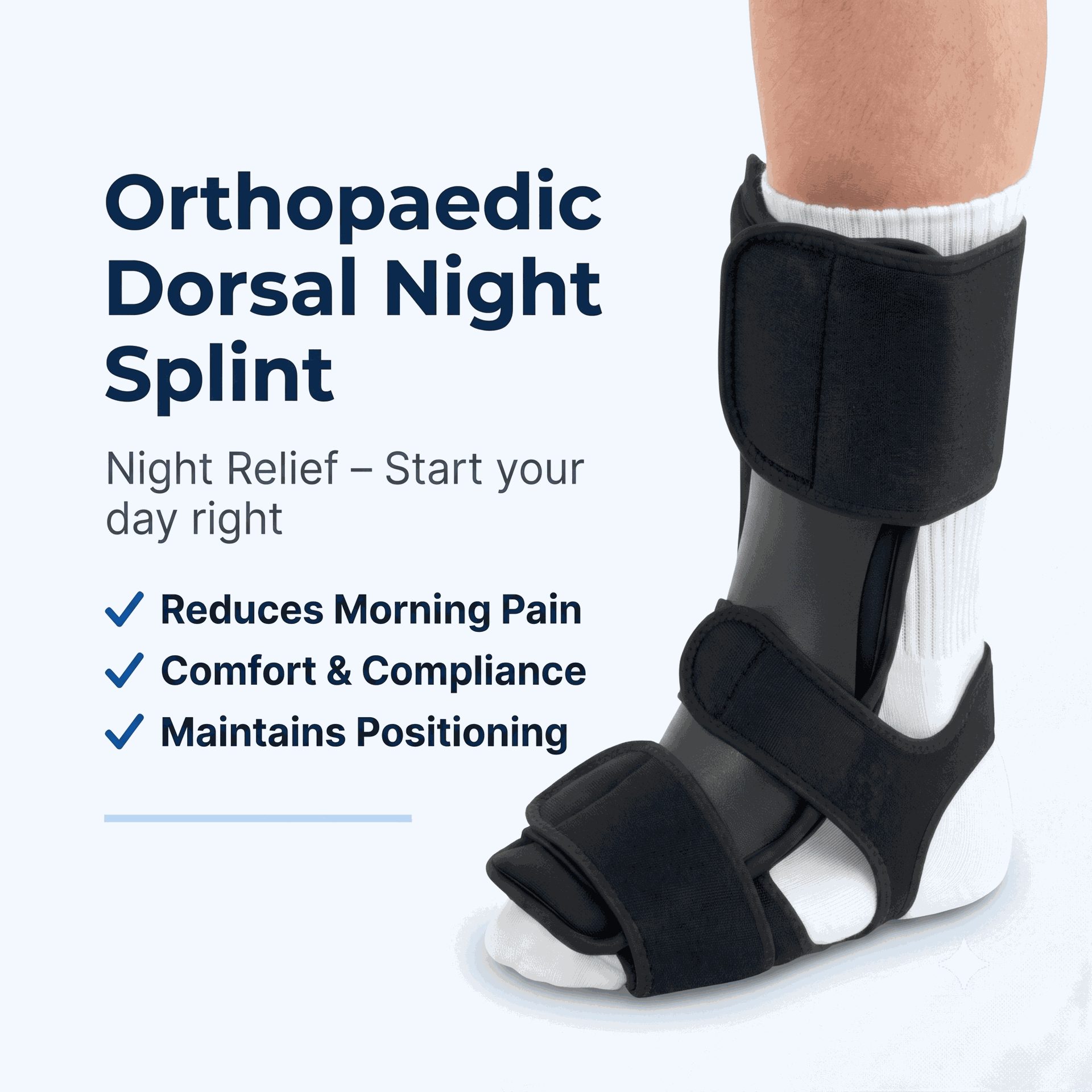 Advanced Ortho Comfort Dorsal Night Splint LG/XL