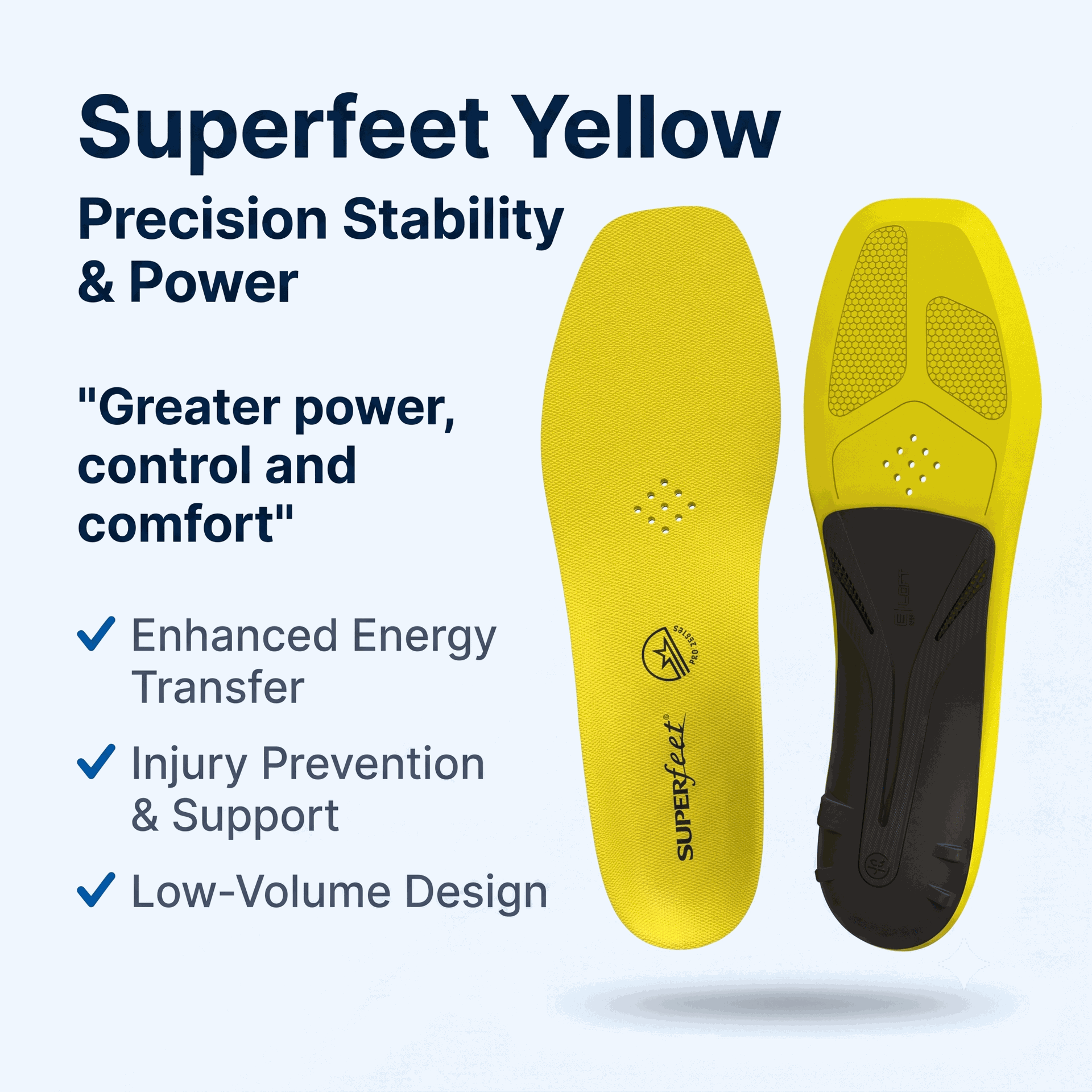 Superfeet Yellow Premium Insoles