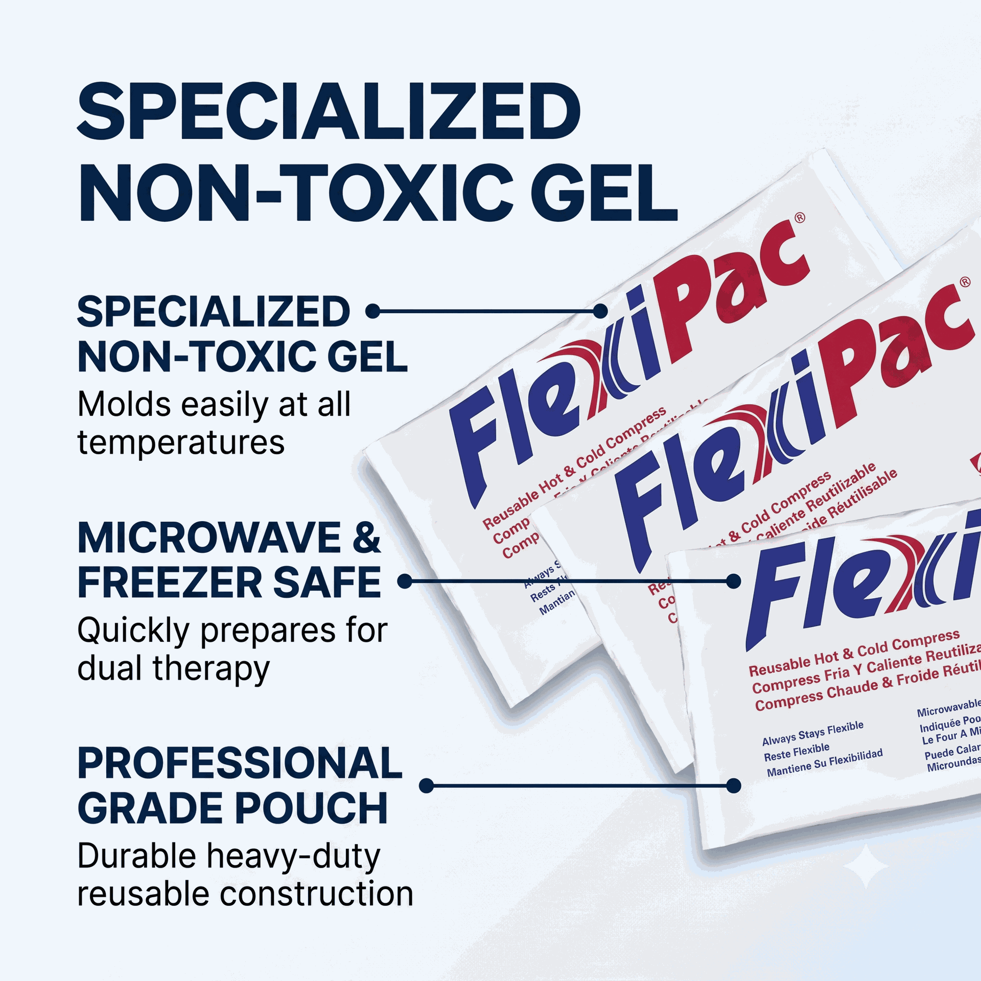 FlexiPac Hot & Cold Compresses 8x14