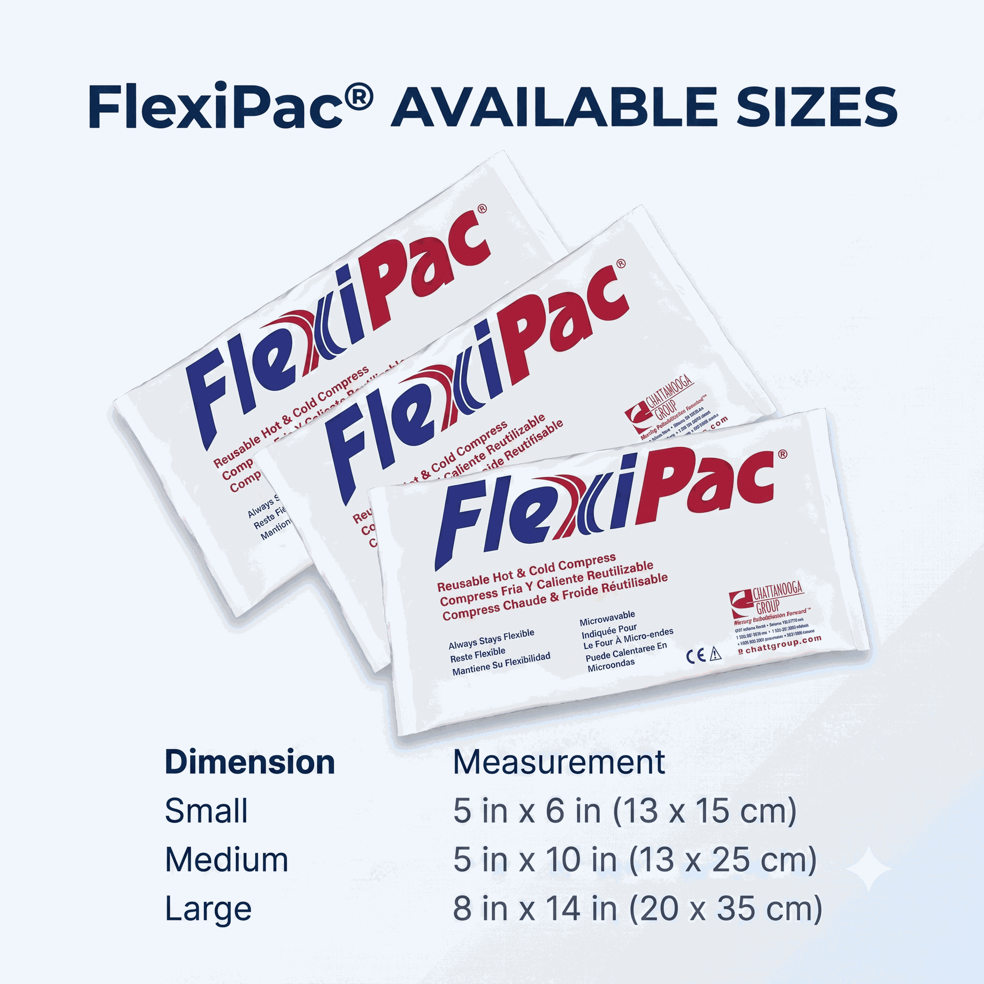 FlexiPac Hot & Cold Compresses 5X6