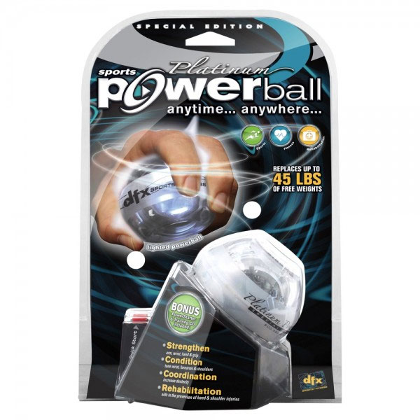 DFX Blue Lighted Platinum Powerball with Power Starter