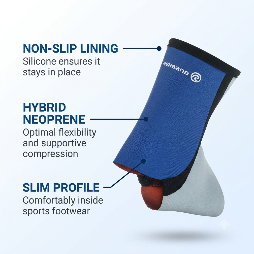 Rehband 7973 Basic Ankle Support