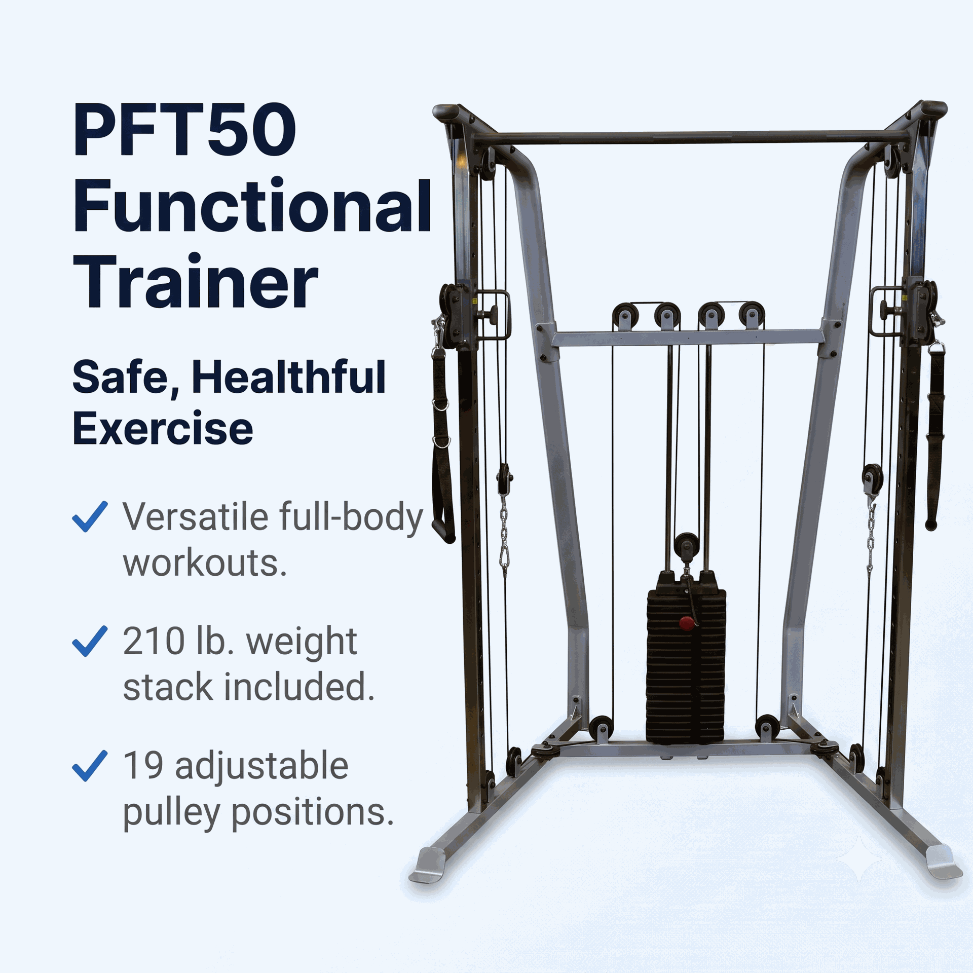 Body Solid Powerline Functional Trainer, 1 x 210lb stack
