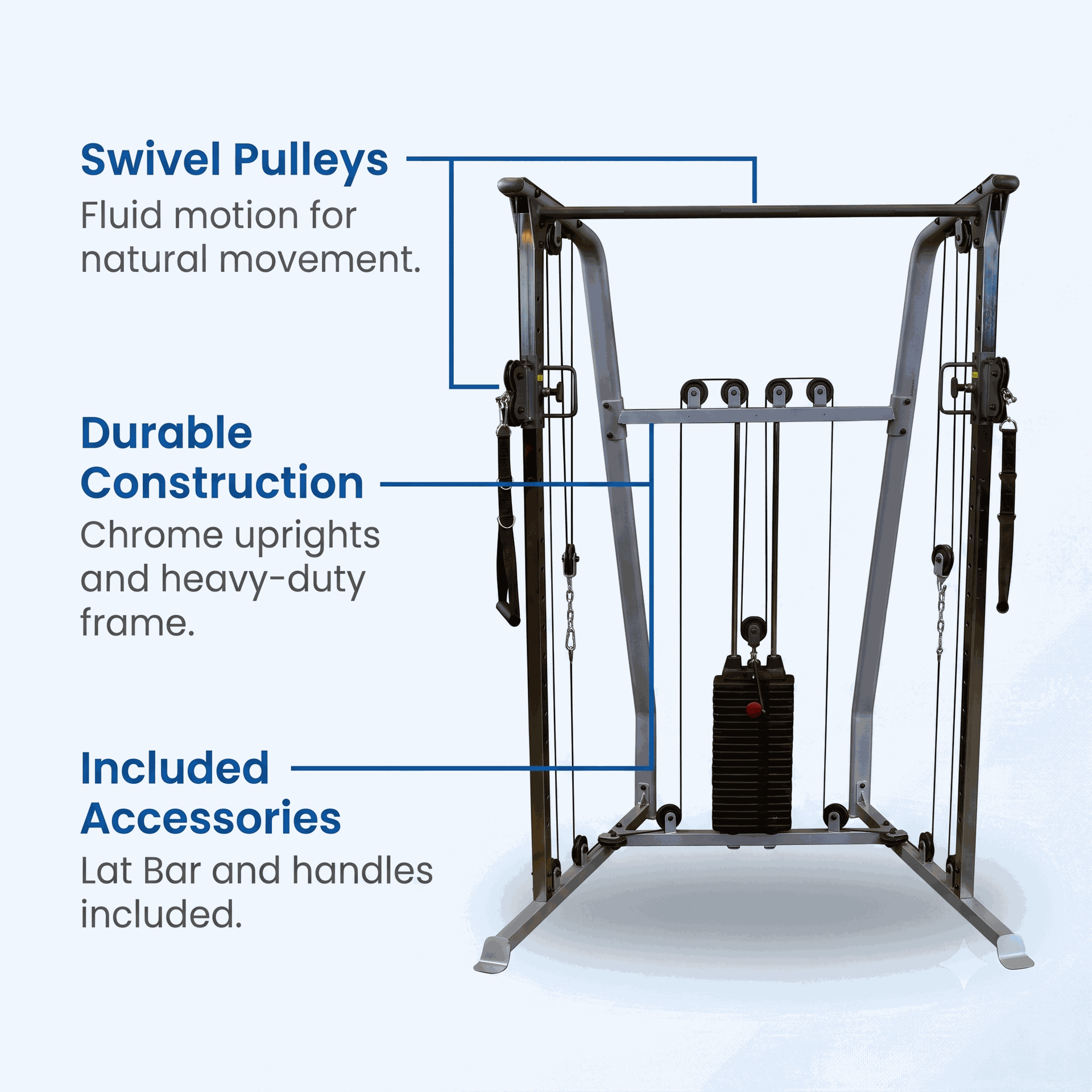 Body Solid Powerline Functional Trainer, 1 x 210lb stack