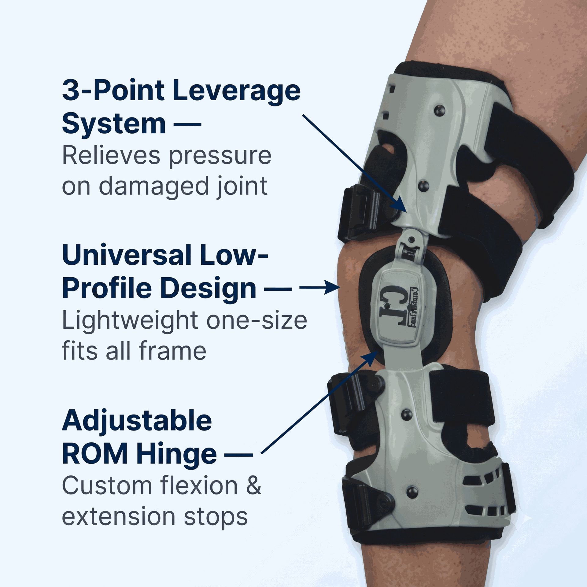 Comfortland OA Knee Brace - Support & Stability