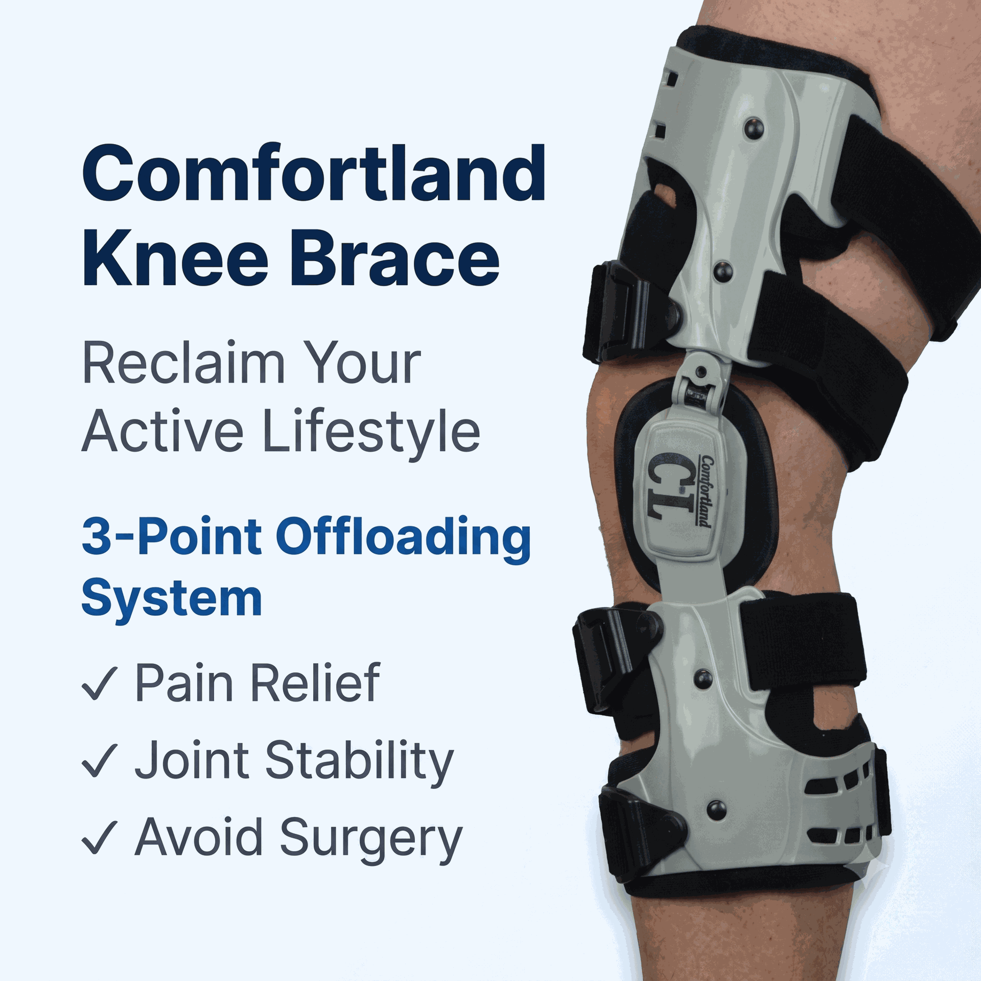 Comfortland OA Knee Brace - Support & Stability