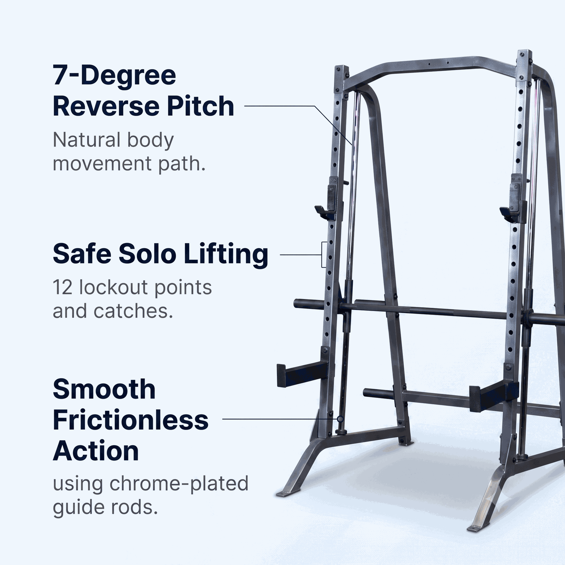 Body Solid Powerline Smith 7 Degree