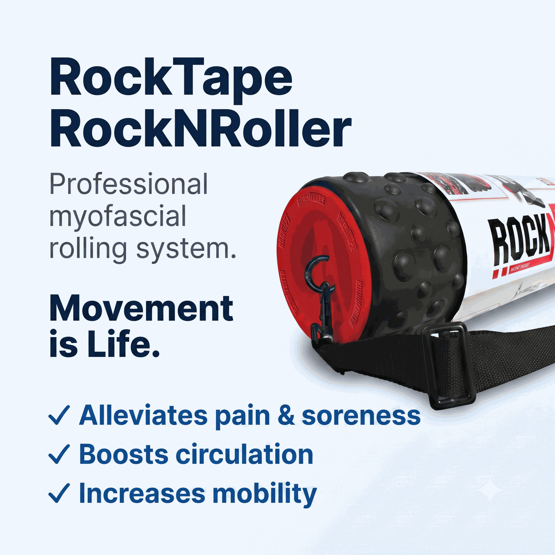 Rocktape Rock N Roller Therapy Roller