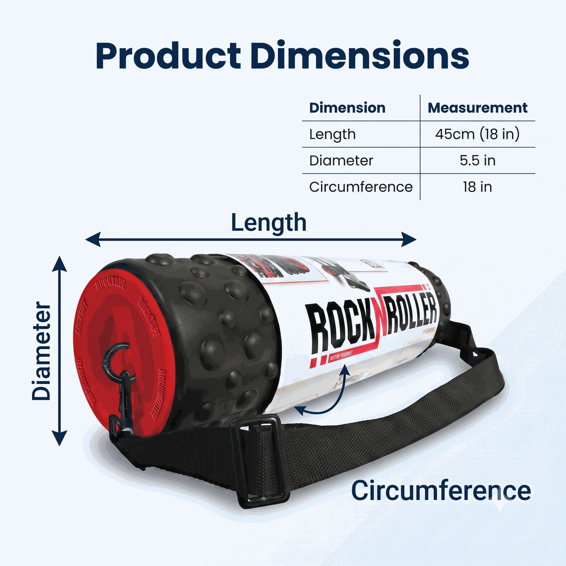 Rocktape Rock N Roller Therapy Roller