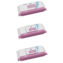  Dynarex Baby Wipes unscented with Plastic Lid 5 x 7 - 24/80/Cs