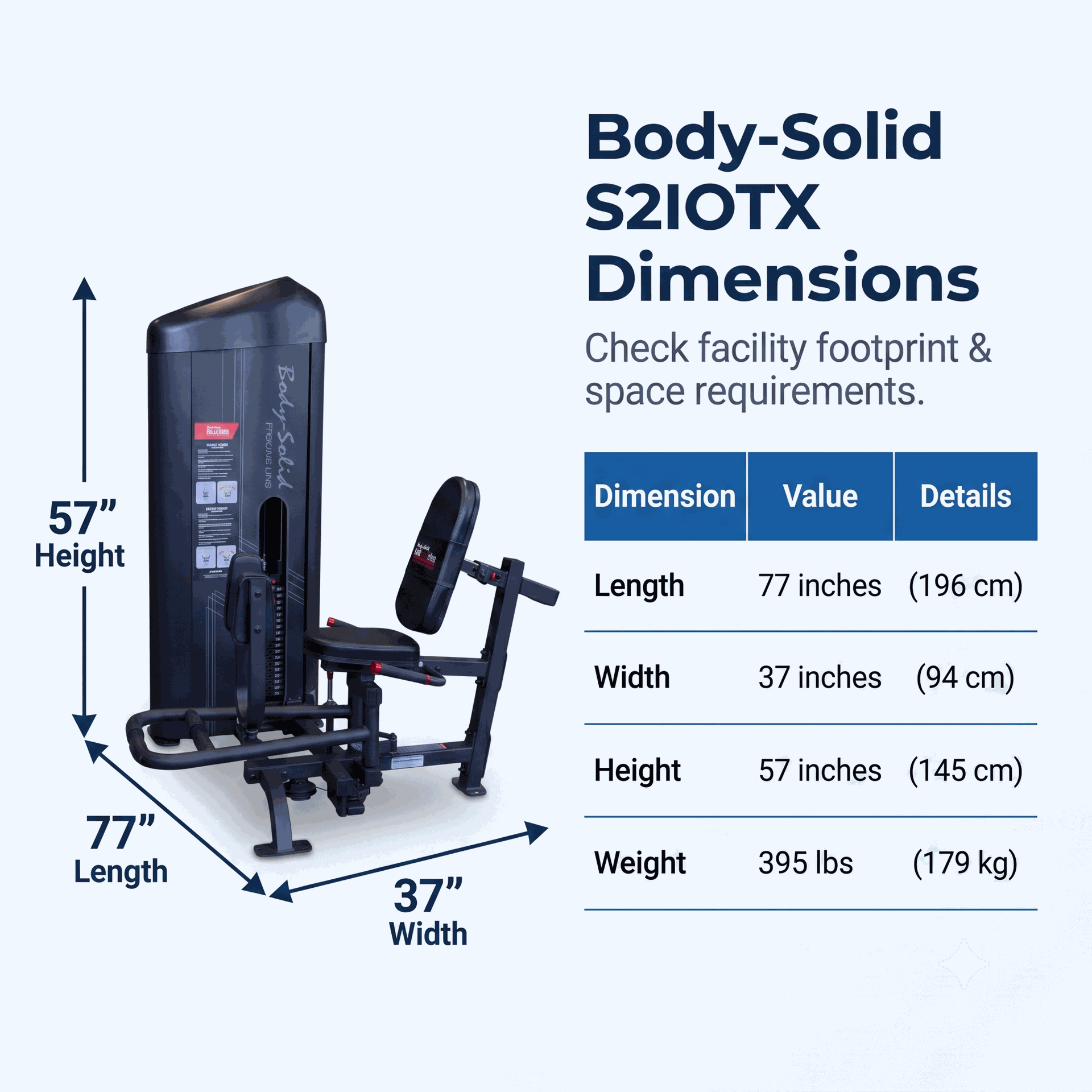Body-Solid S2IOTX Series 2 Inner and Outer Thigh