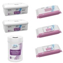  Dynarex Baby Wipes unscented with Plastic Lid 7 x 8  24/80/Cs